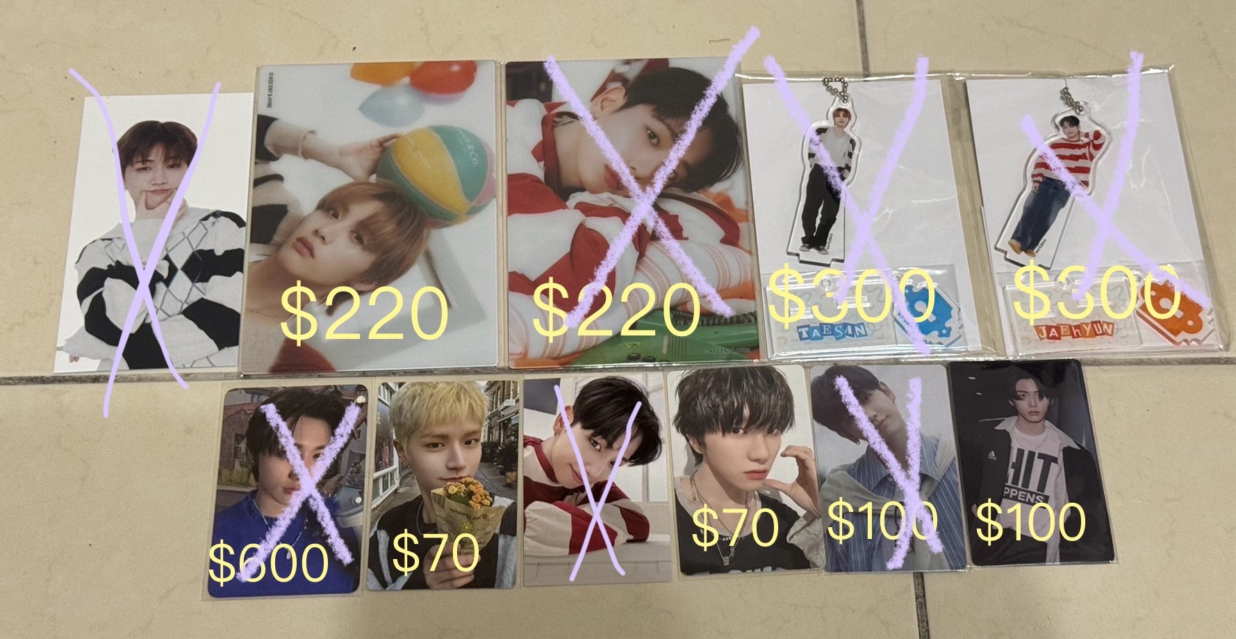 BOYNEXTDOOR 各種小卡、週邊 