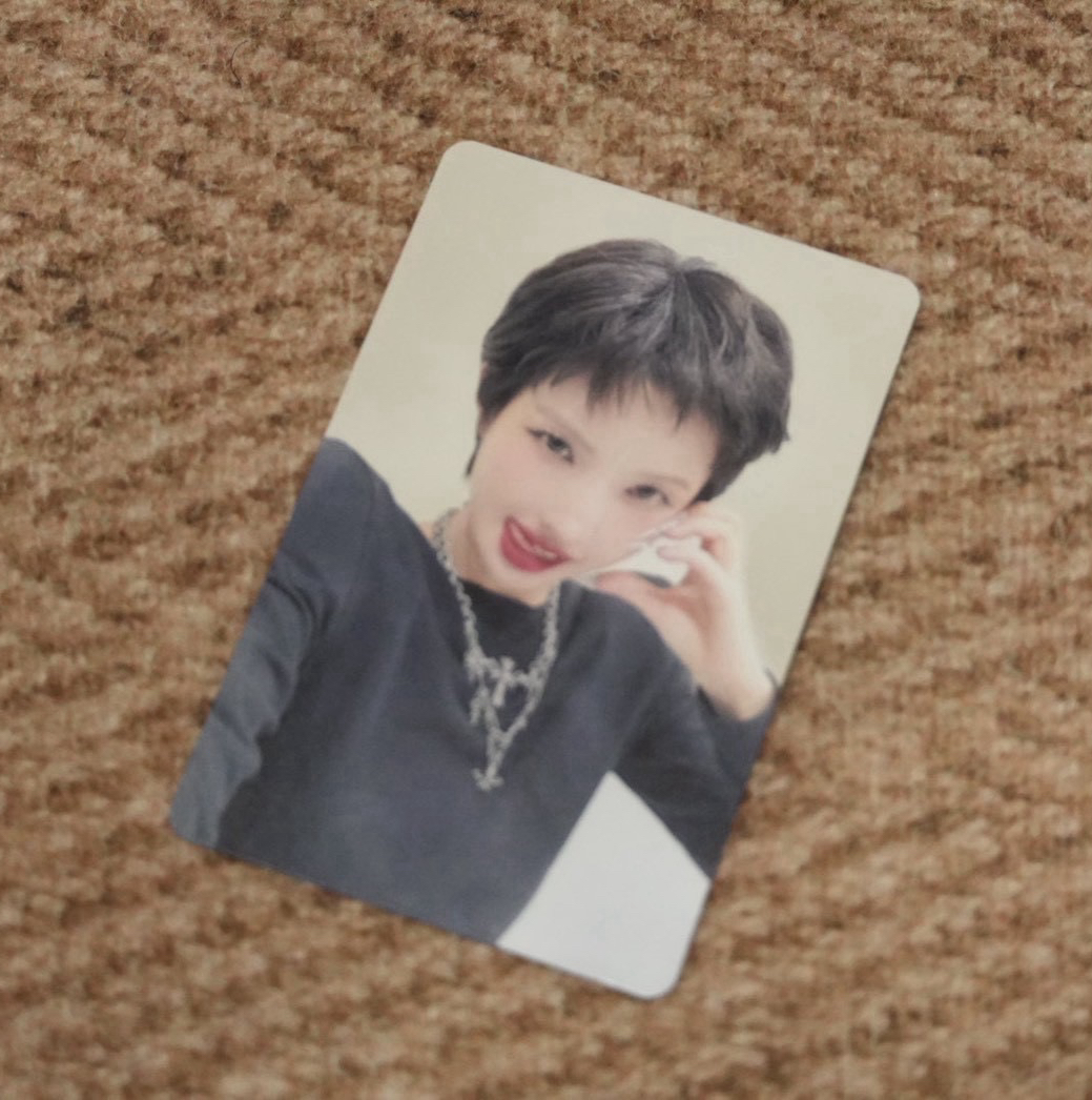 i-dle Neowing 日專 特典卡 