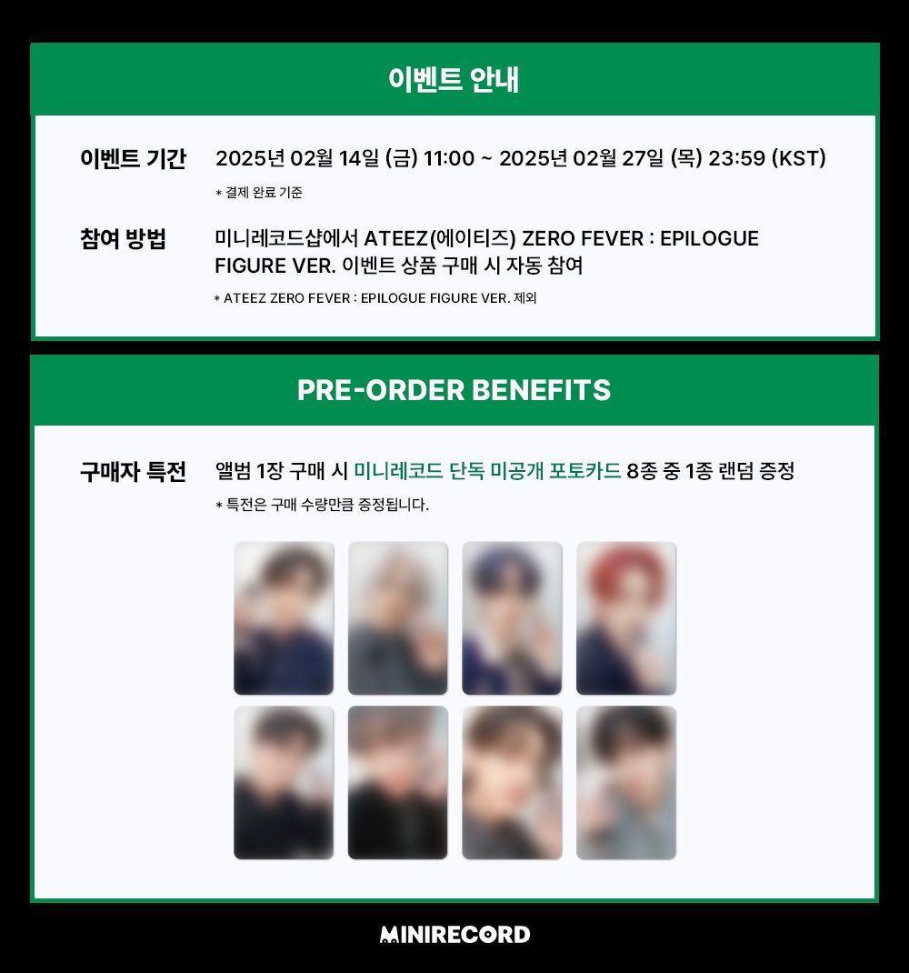 MINIRECORD Figure ver. 預售