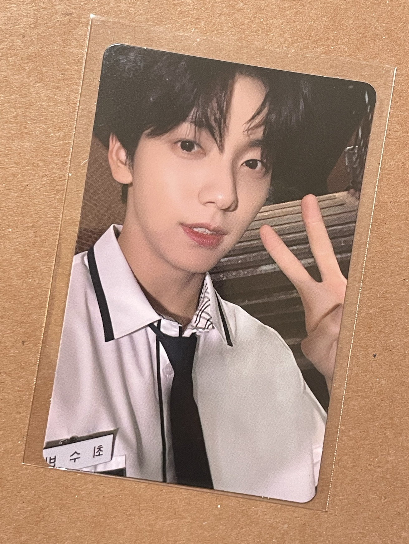 秀彬 正四 CU 特典卡 A ver. 校服彬