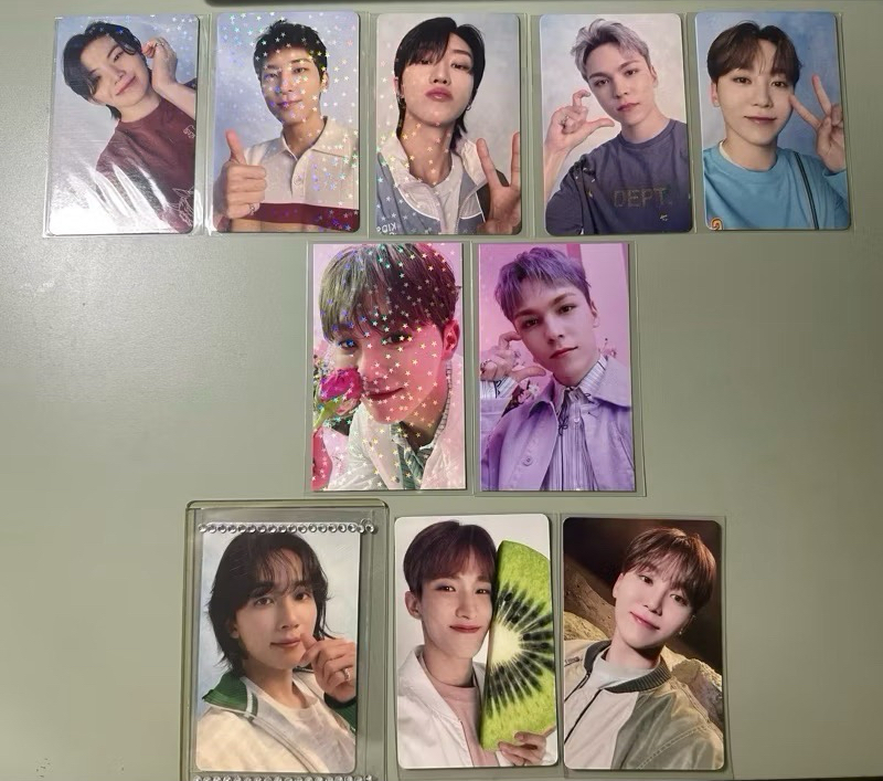 SEVENTEEN  Always yours 小卡 weverse特典 + 環球特典 (漢 圓 勳 八 碩 寛 率 )