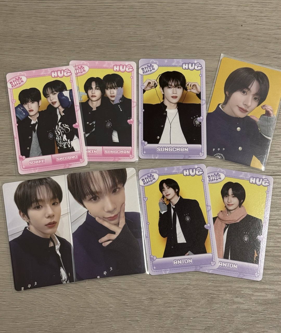 RIIZE Hug 卡包 隨機卡