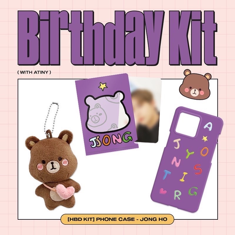 [HBD KIT]PHONE CASE - JONG HO