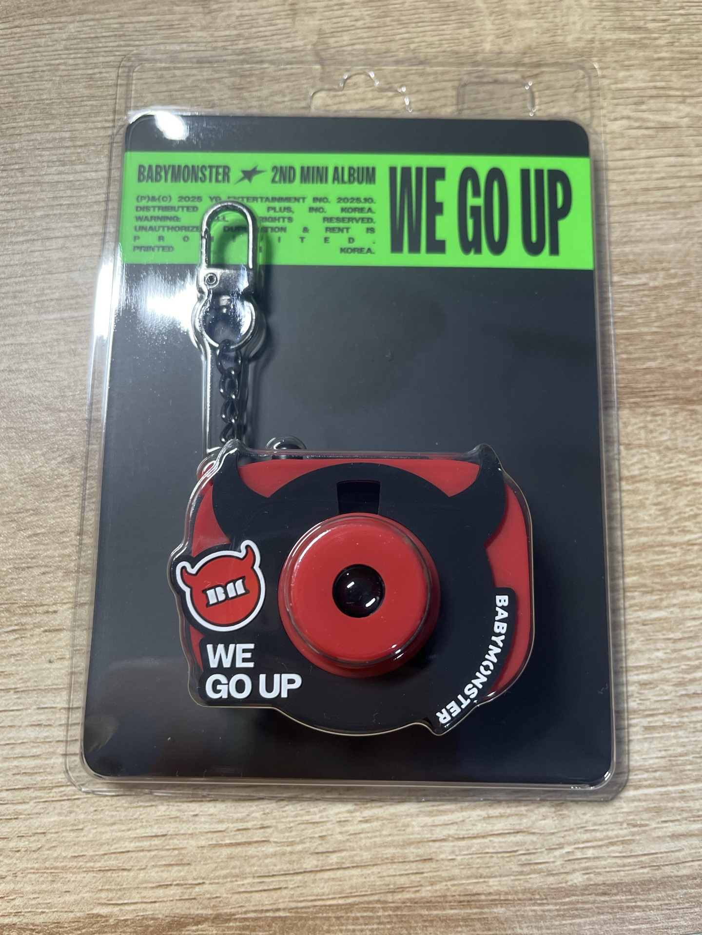 WE GO UP 專輯 KEYRING Ver.（已拆未使用）
