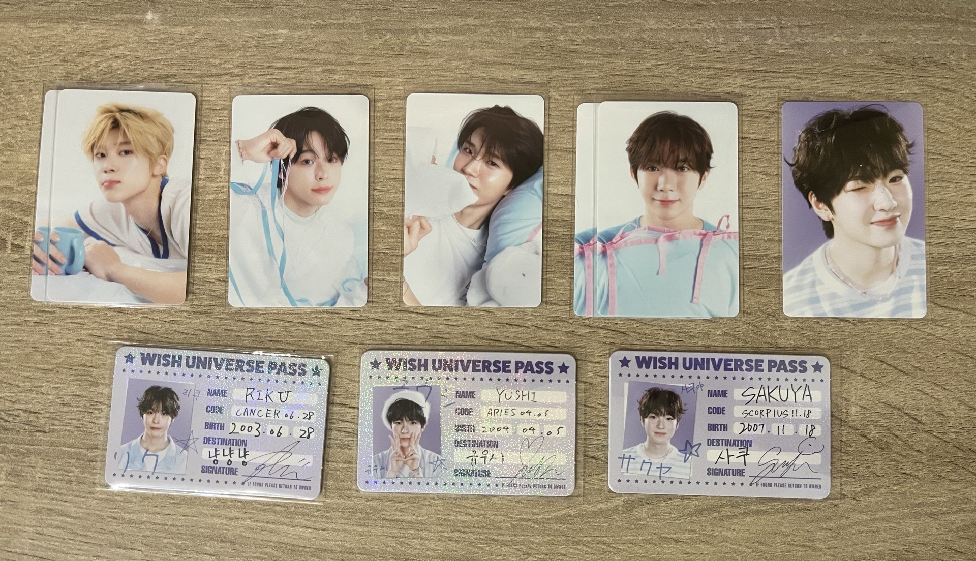 NCT WISH 2025年曆周邊