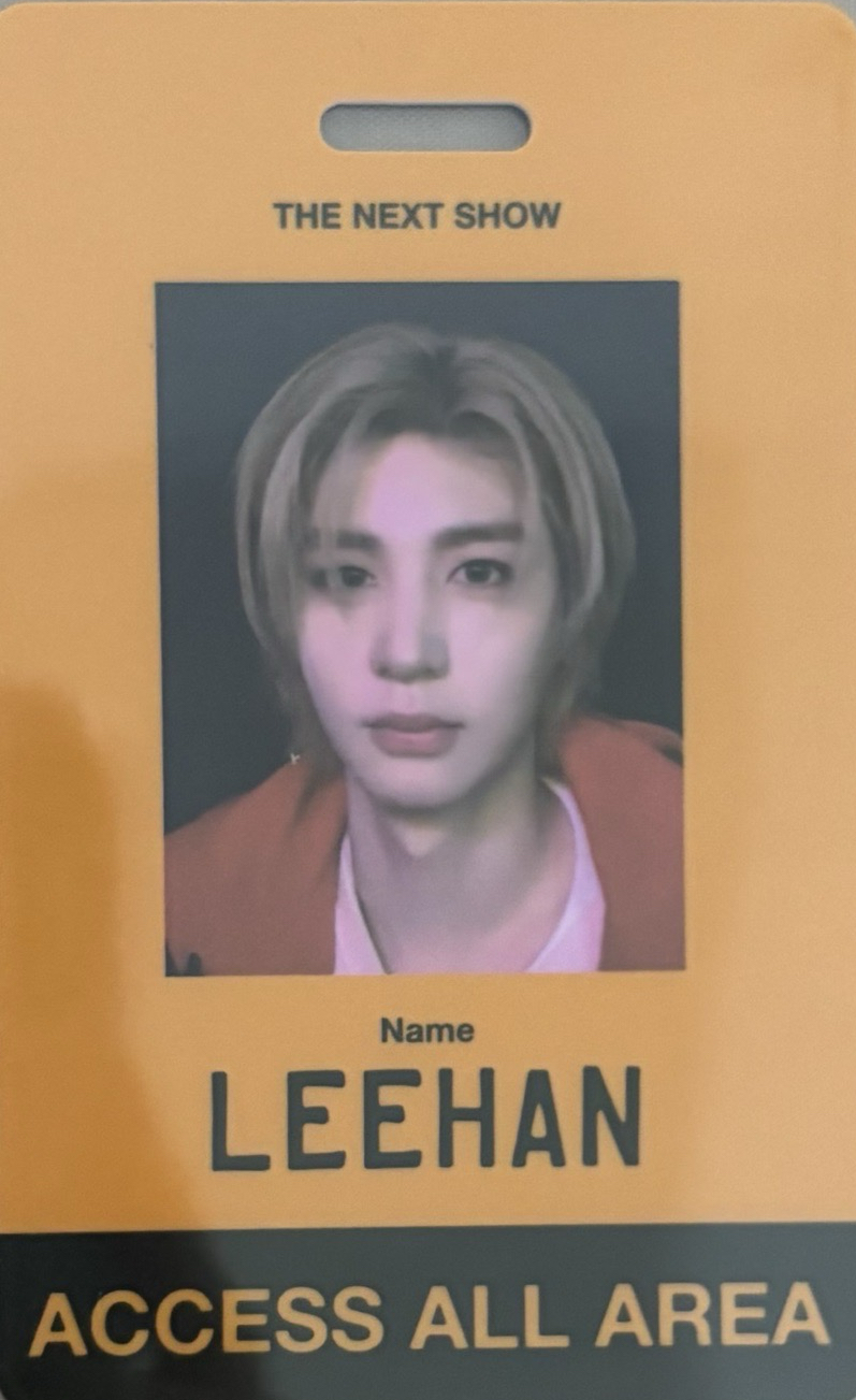 BOYNEXTDOOR 年曆 李涵工作證