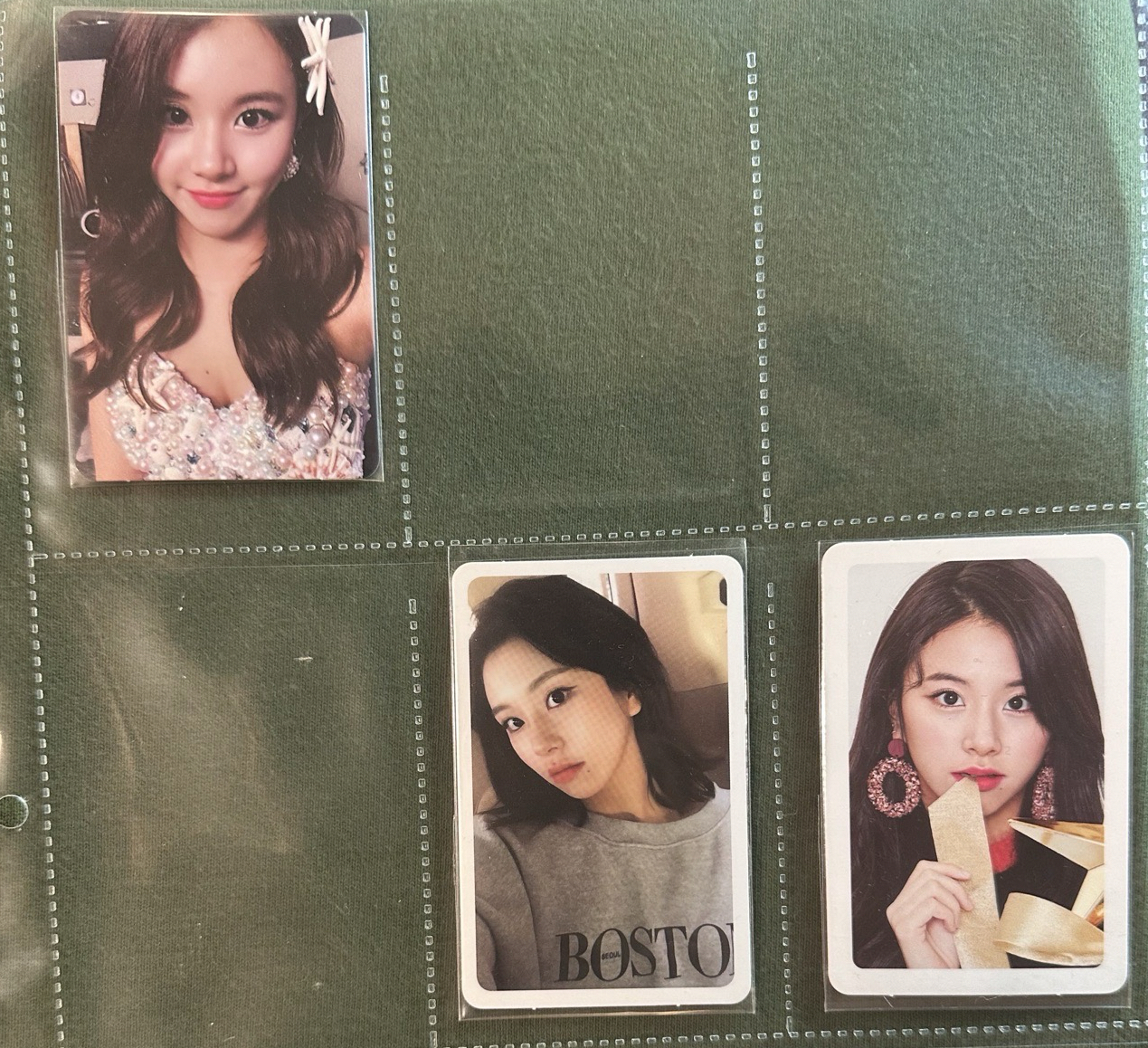 Twice 彩英 專卡 TT Twicetagram 聖誕專