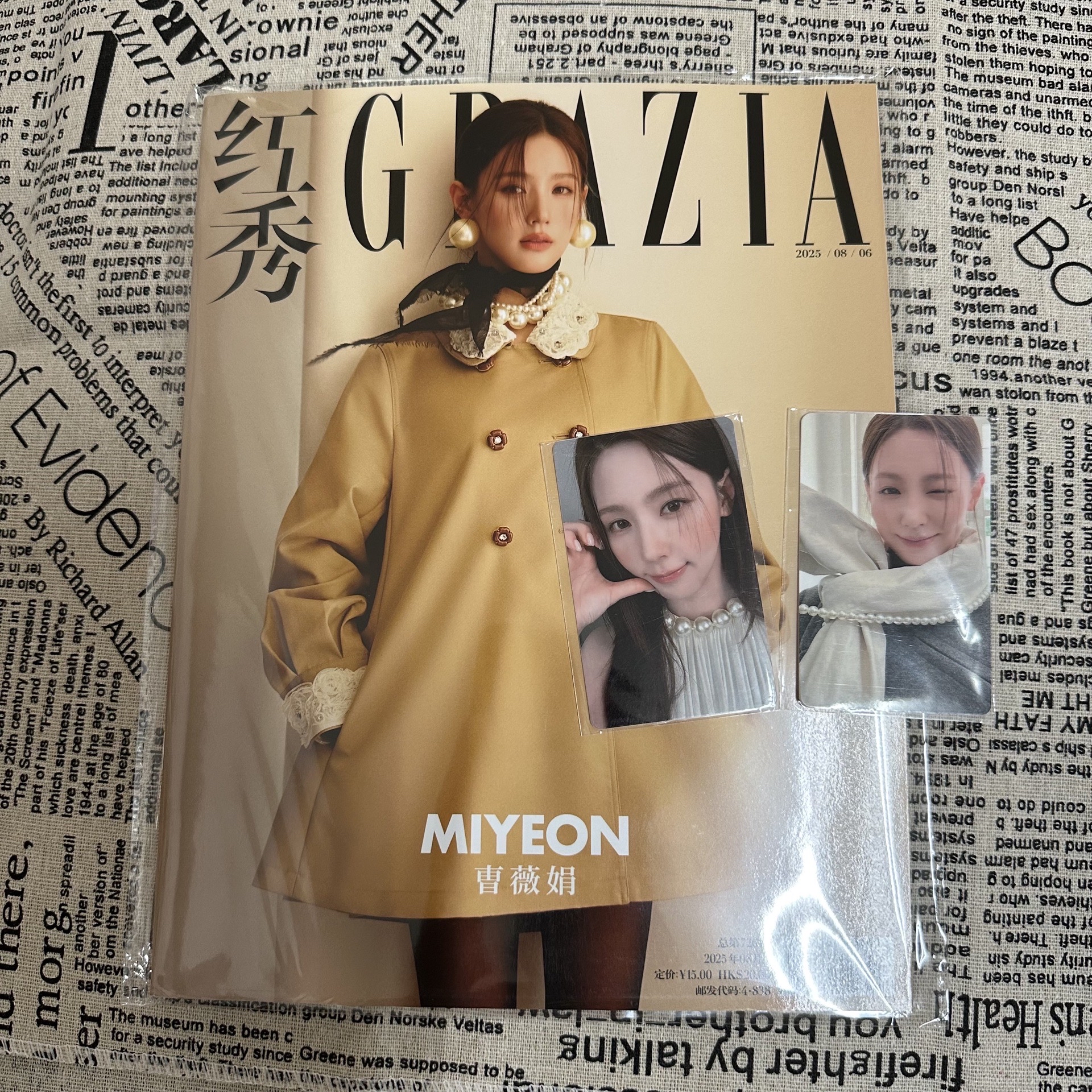 i-dle 薇娟 紅秀雜誌