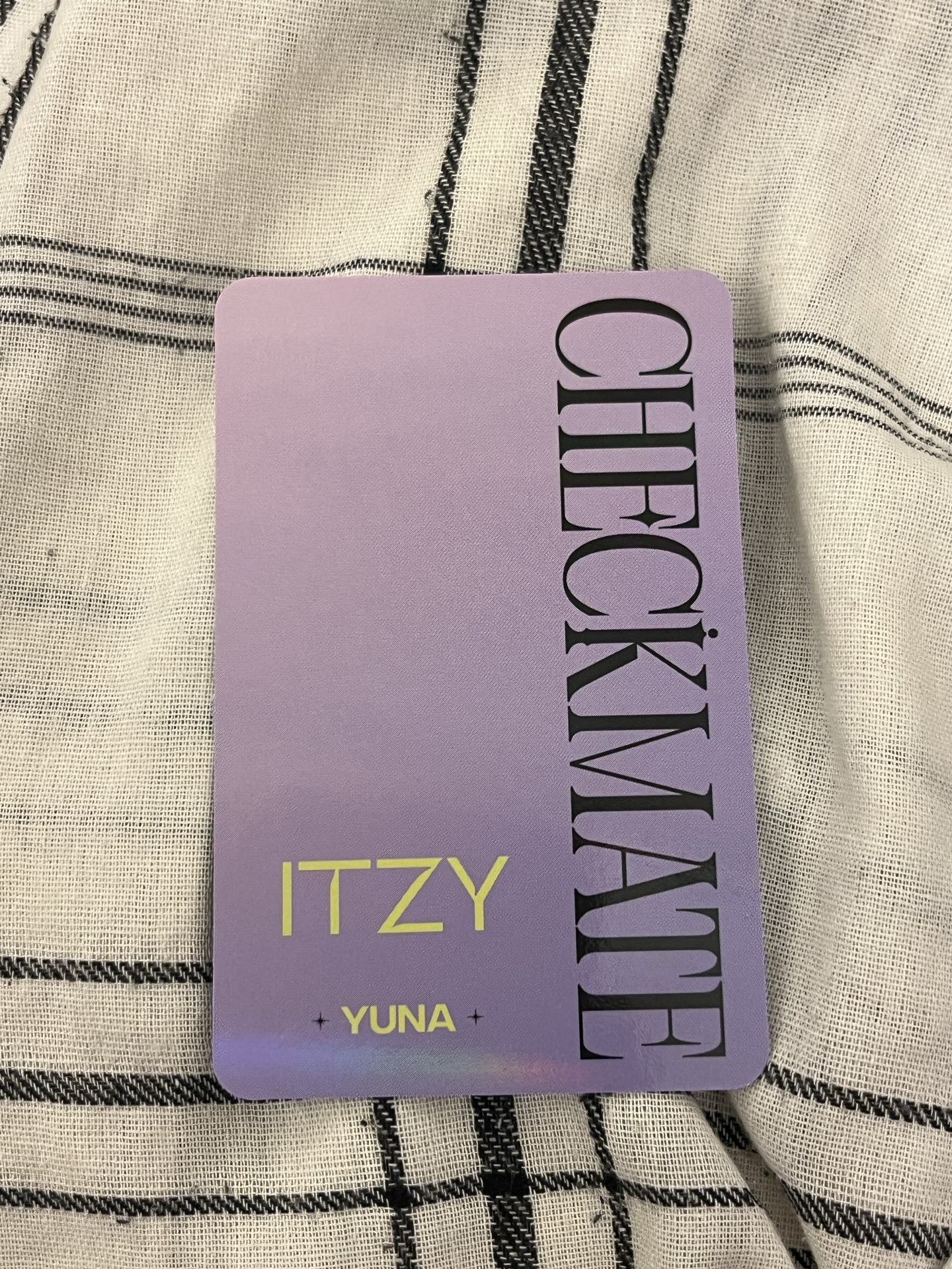 YUNA CHECKMATE SW 預售