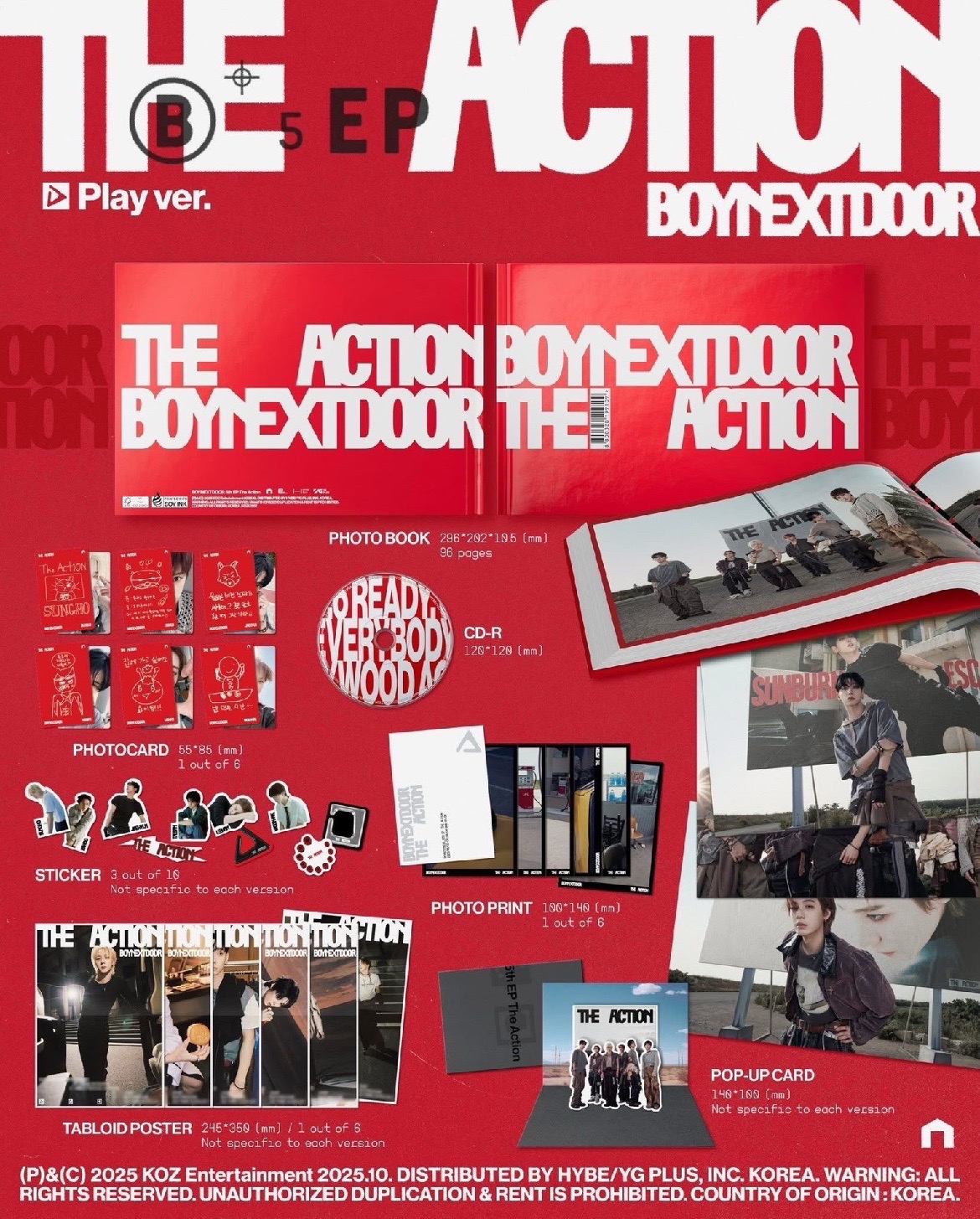 The Action 紅版專輯