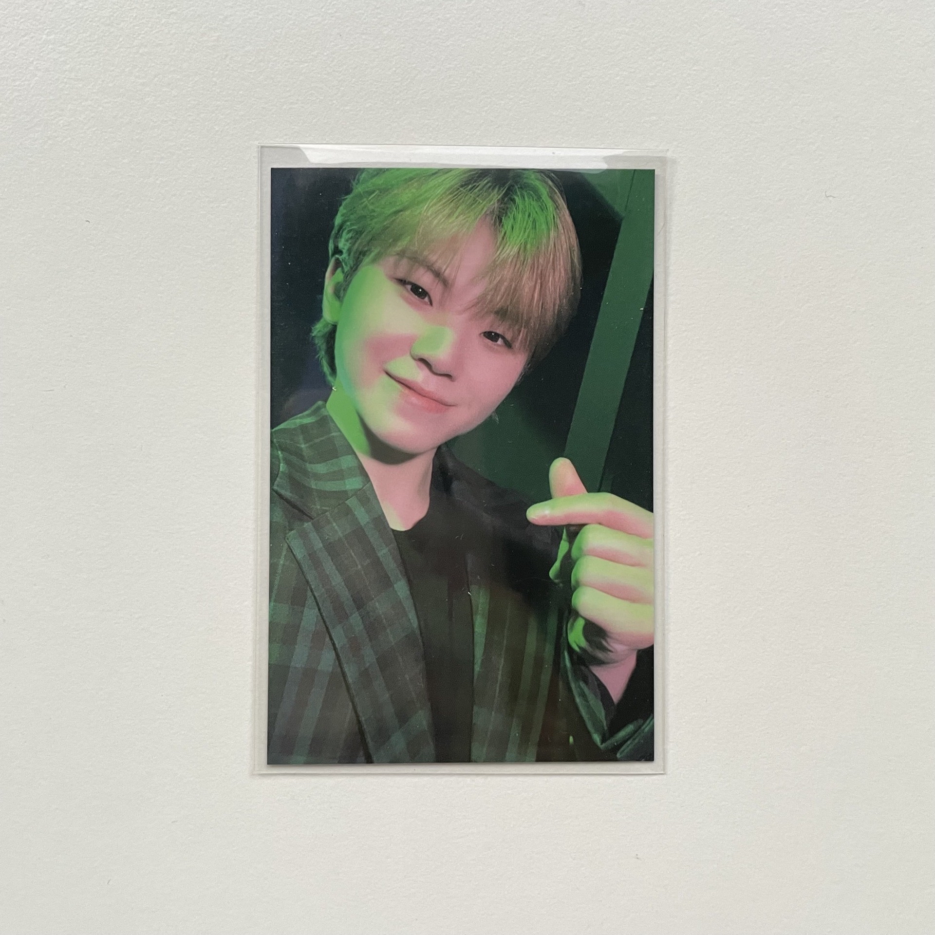 SEVENTEEN WOOZI 2021 HOLIDAY 褲子卡