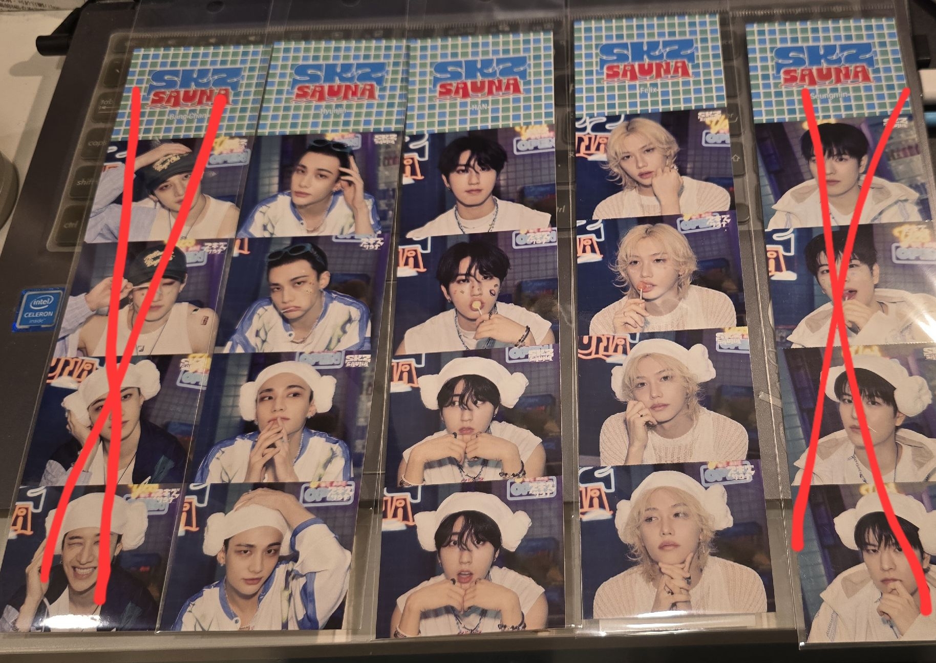 JYP夏日快閃貼紙 辰城菲