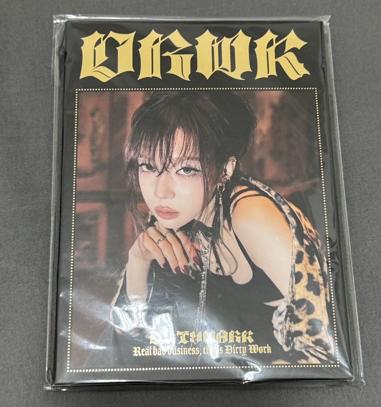 aespa dirty work明信片組冬