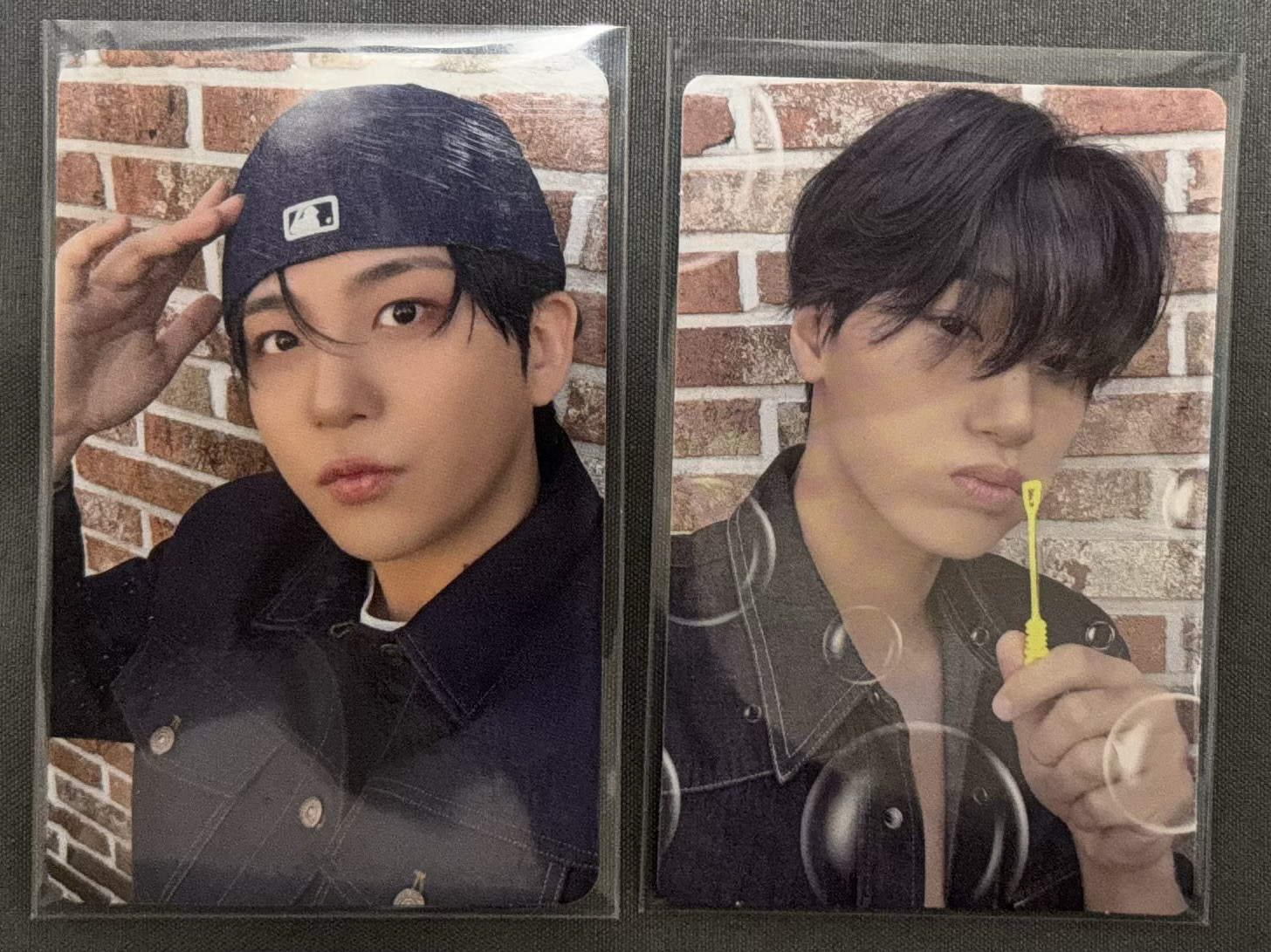 崔傘吹泡泡 崔鍾浩摸頭