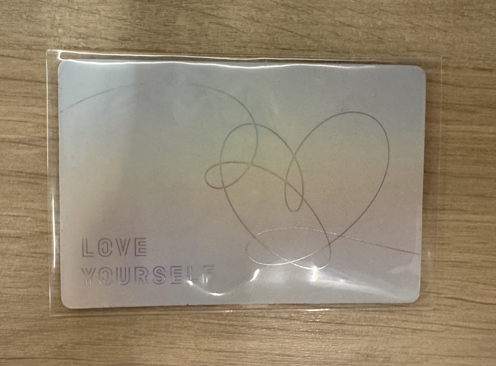 BTS 防彈少年團 結 3D 團卡