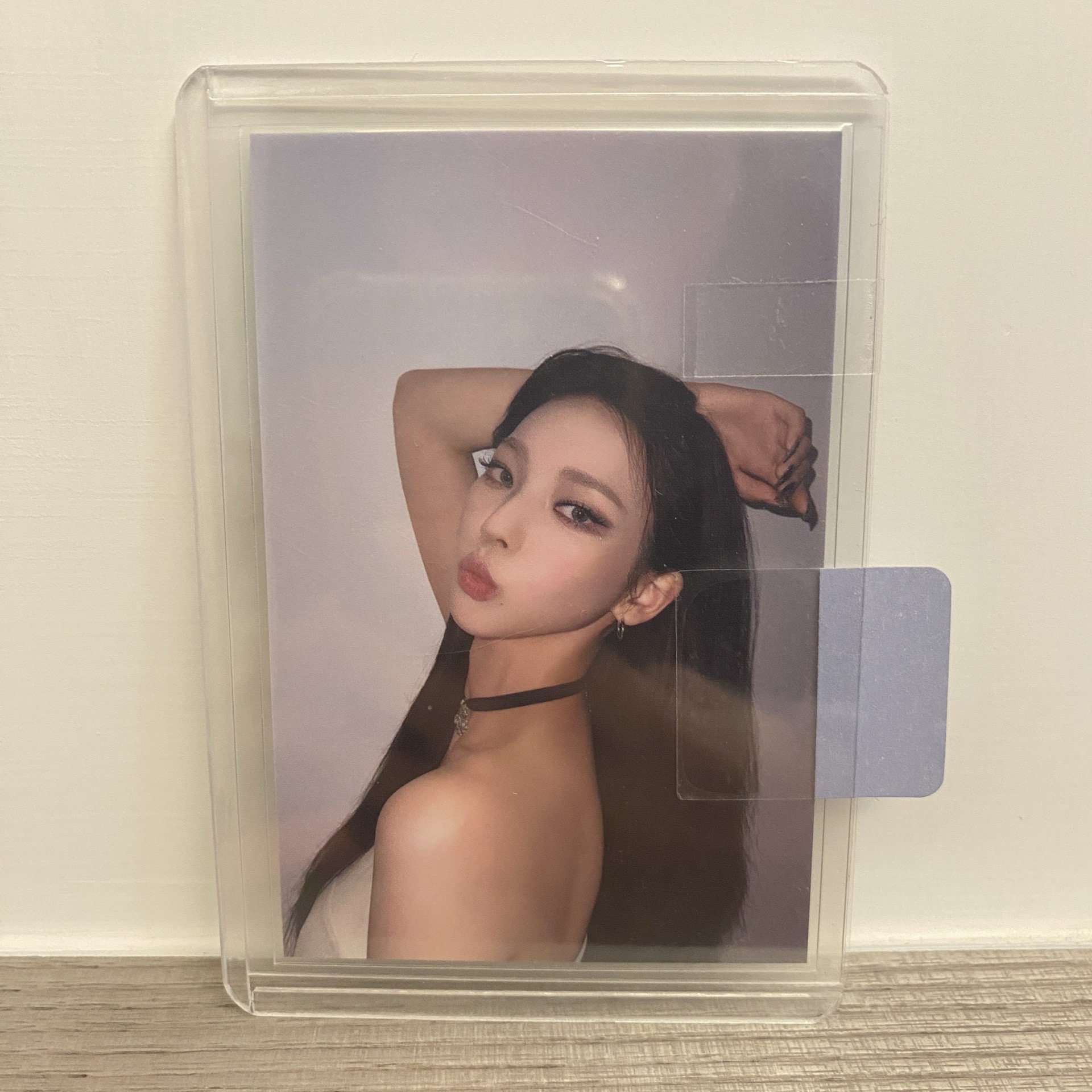 aespa karina 柚子 my world 華納 特典卡