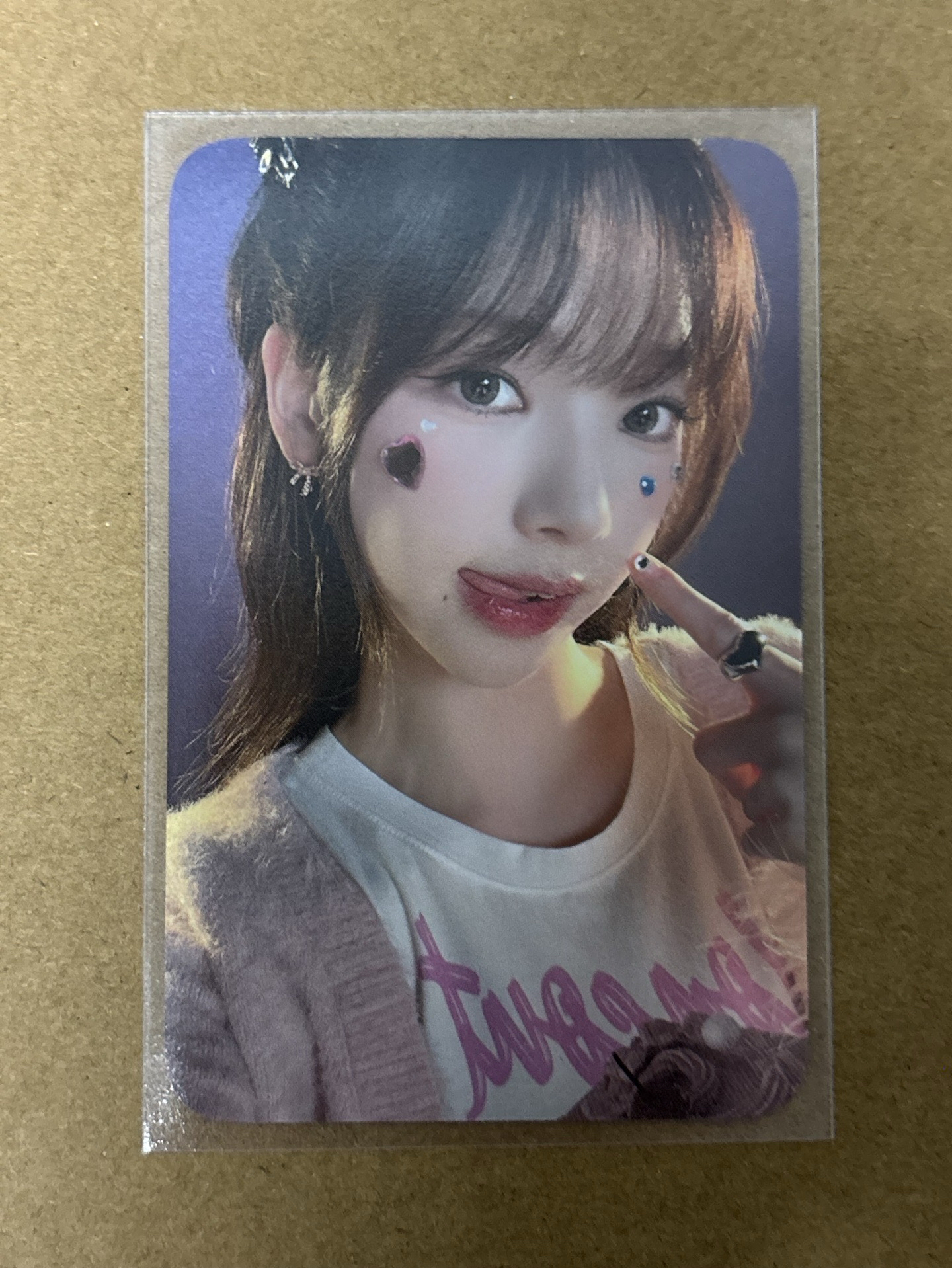 （瑕）aespa Karina 柚子 ctmi 周邊卡 點點貼柚-61