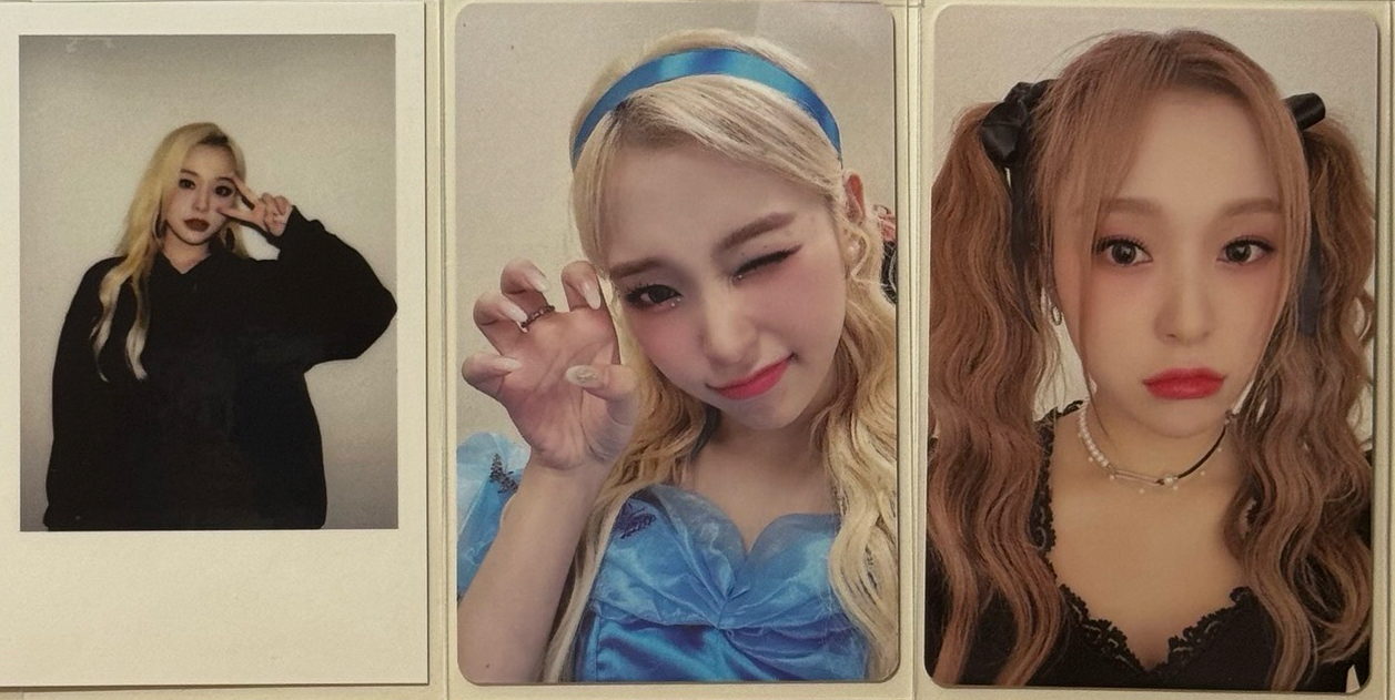 萬聖節演唱會卡三張一套（帶1）