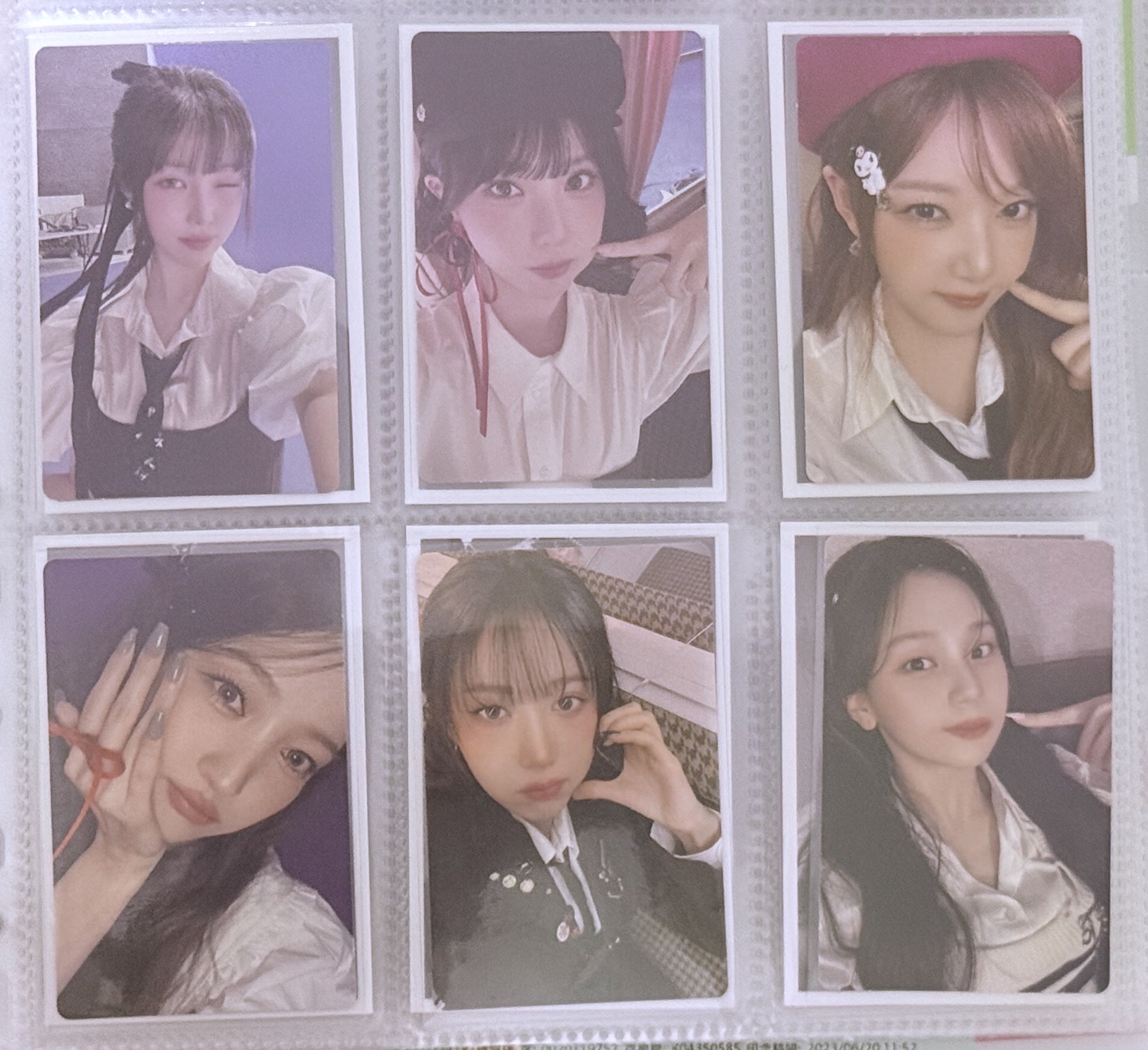 Gfriend 10週年特別專 專卡一套
