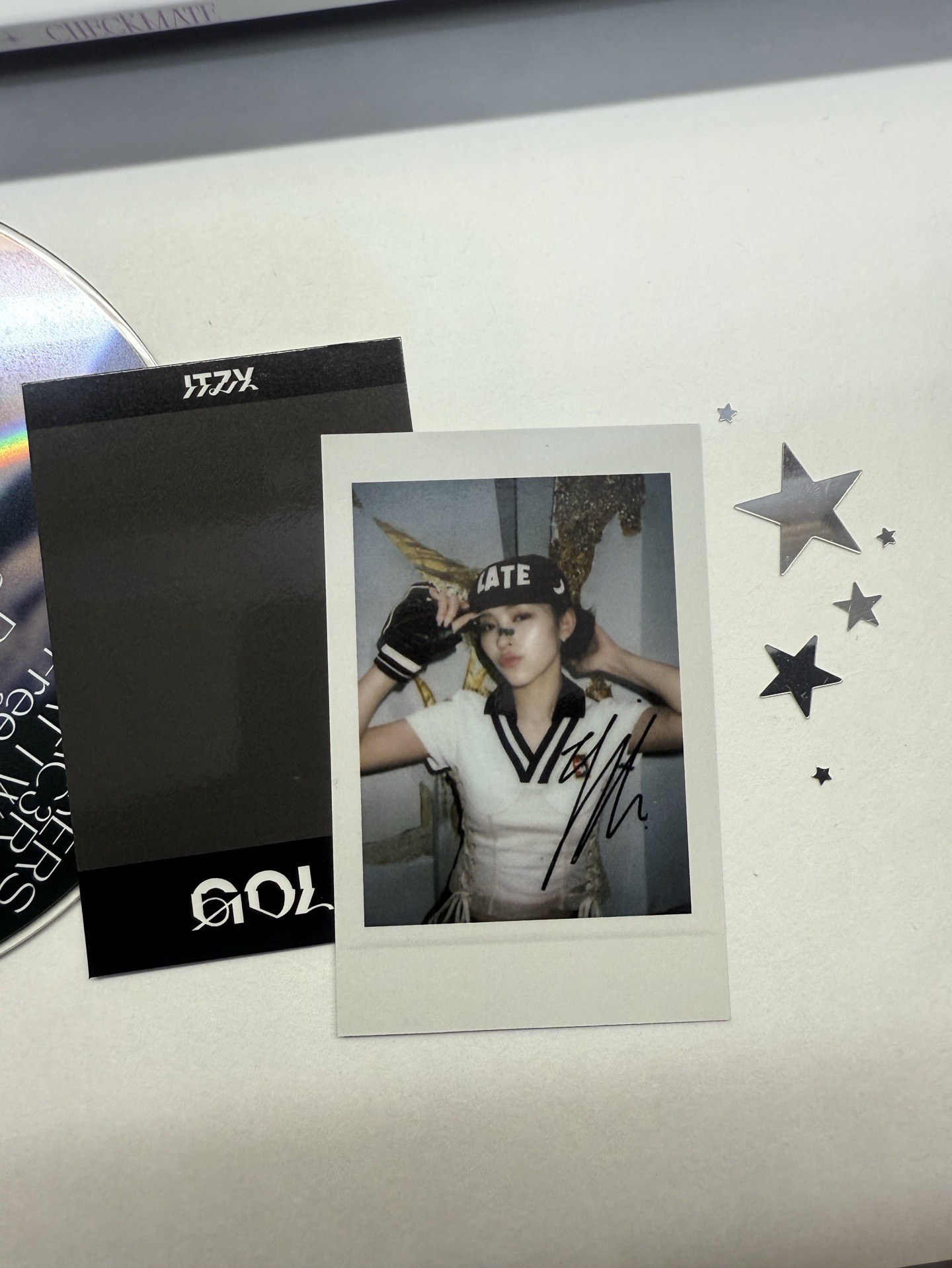 GOLD sr 預售 特典卡 留真拍立得