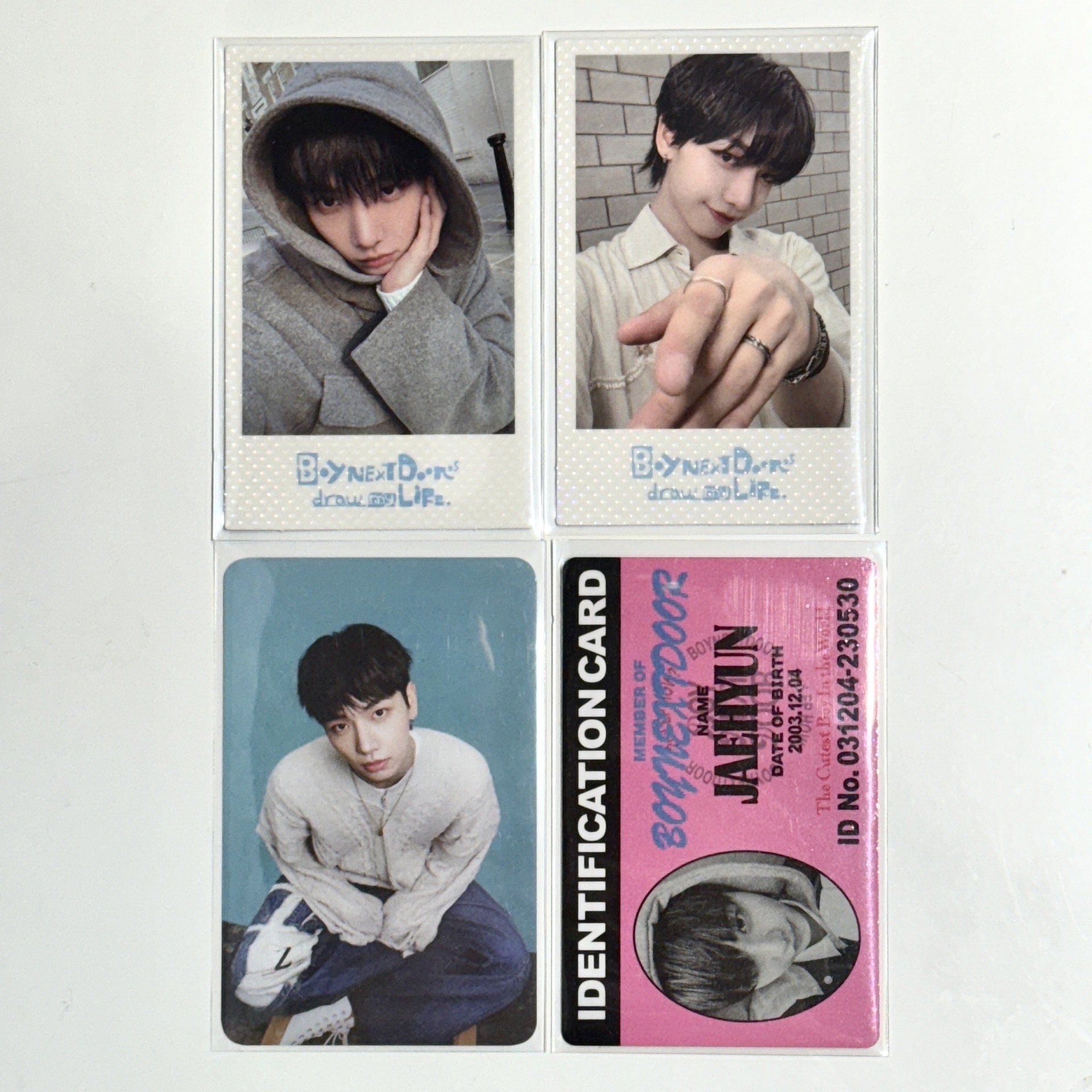 BND宰鉉 4張一起出