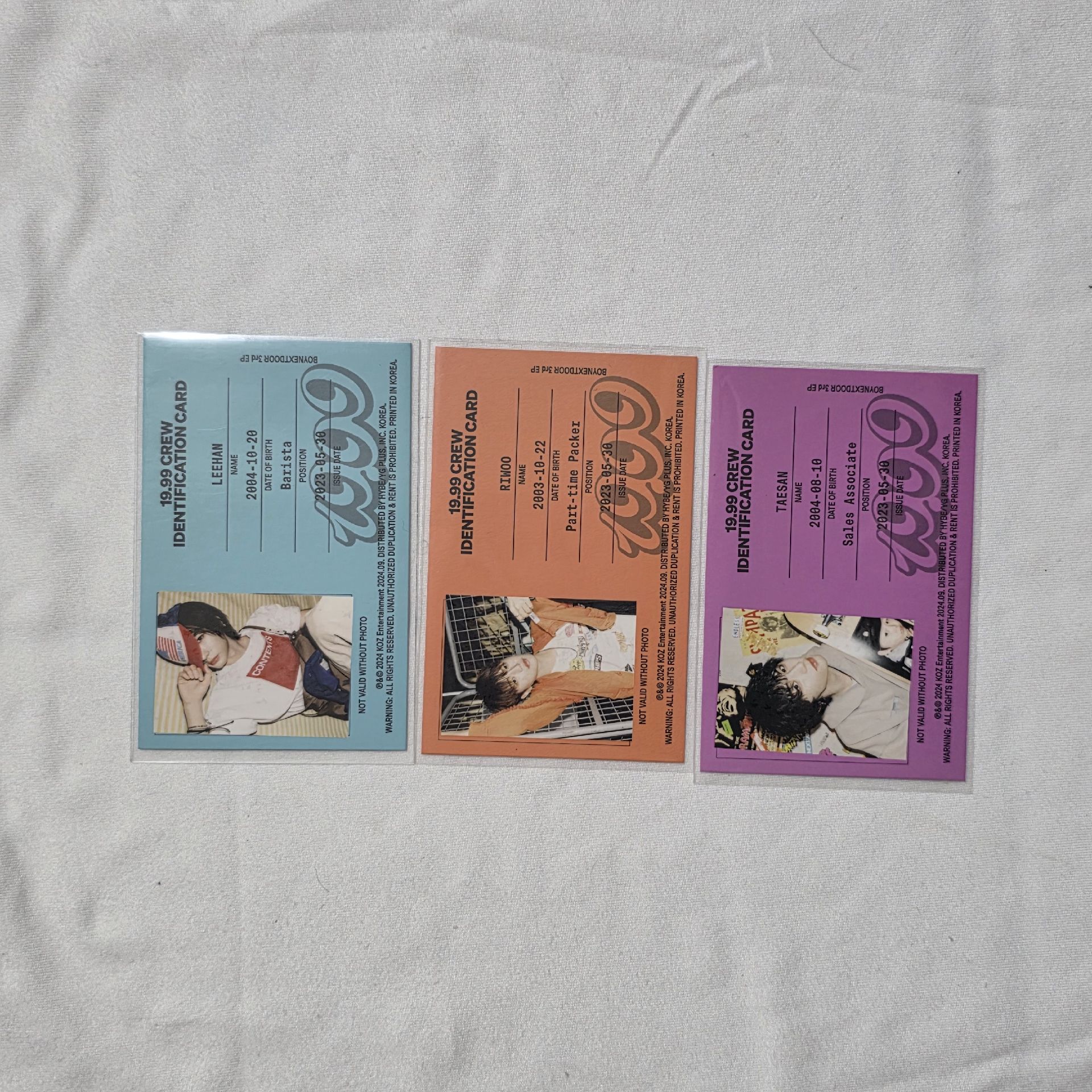 19.99 李常赫ID卡