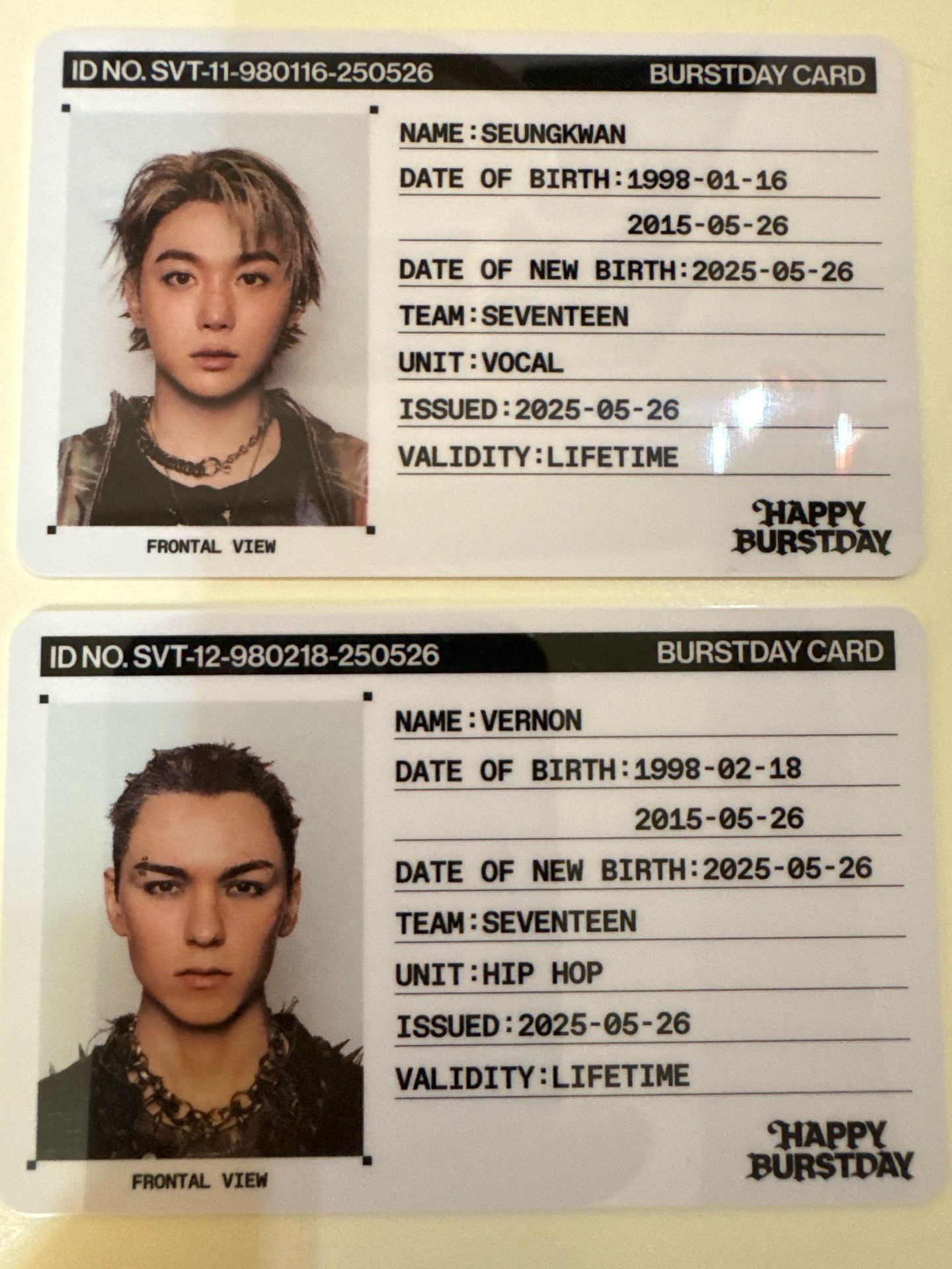 正五｜ID卡｜寛、率 98line