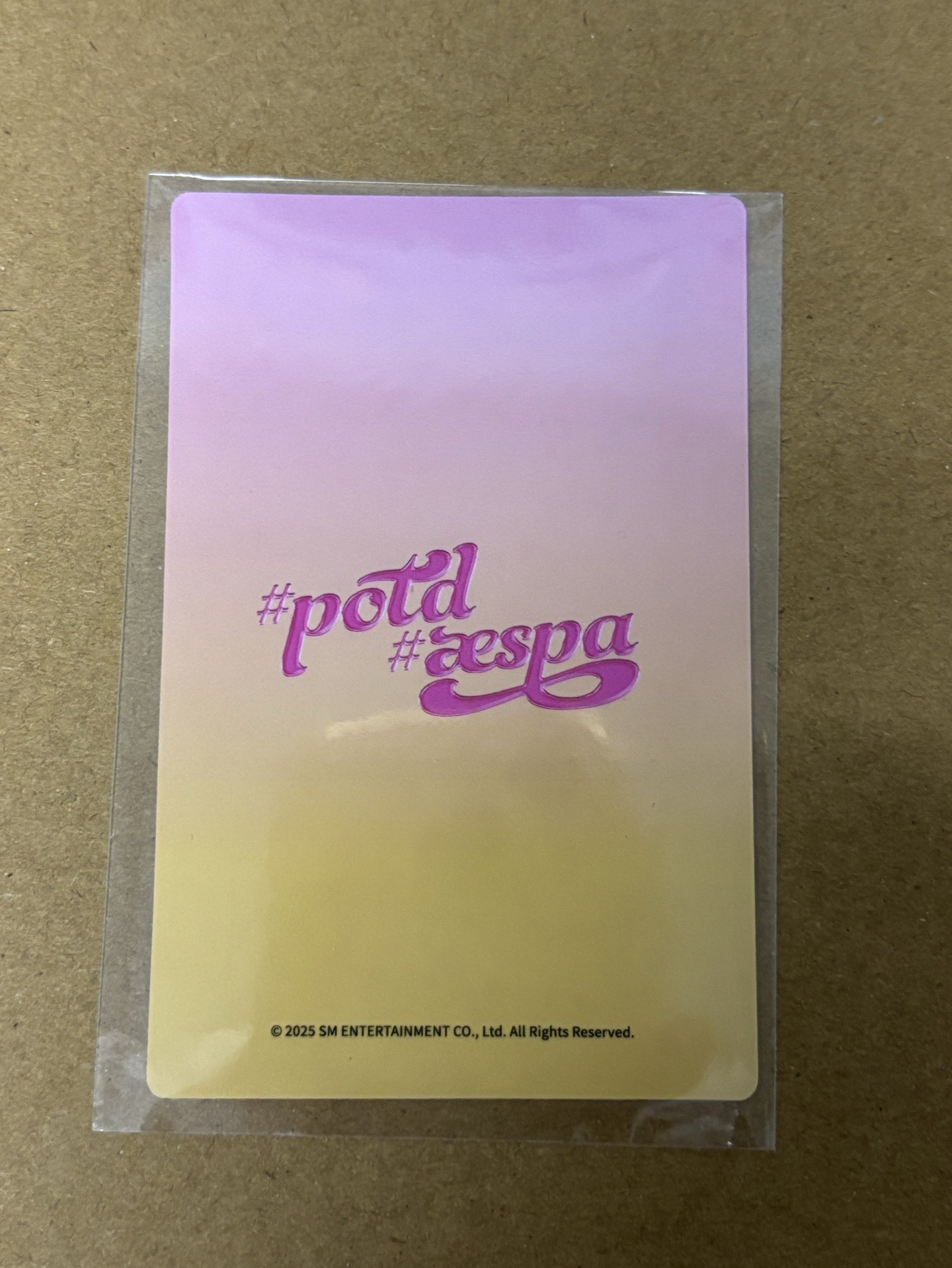 aespa Giselle 吉吉 #potd展會 滿額卡 #potd廣州展會 滿額吉
