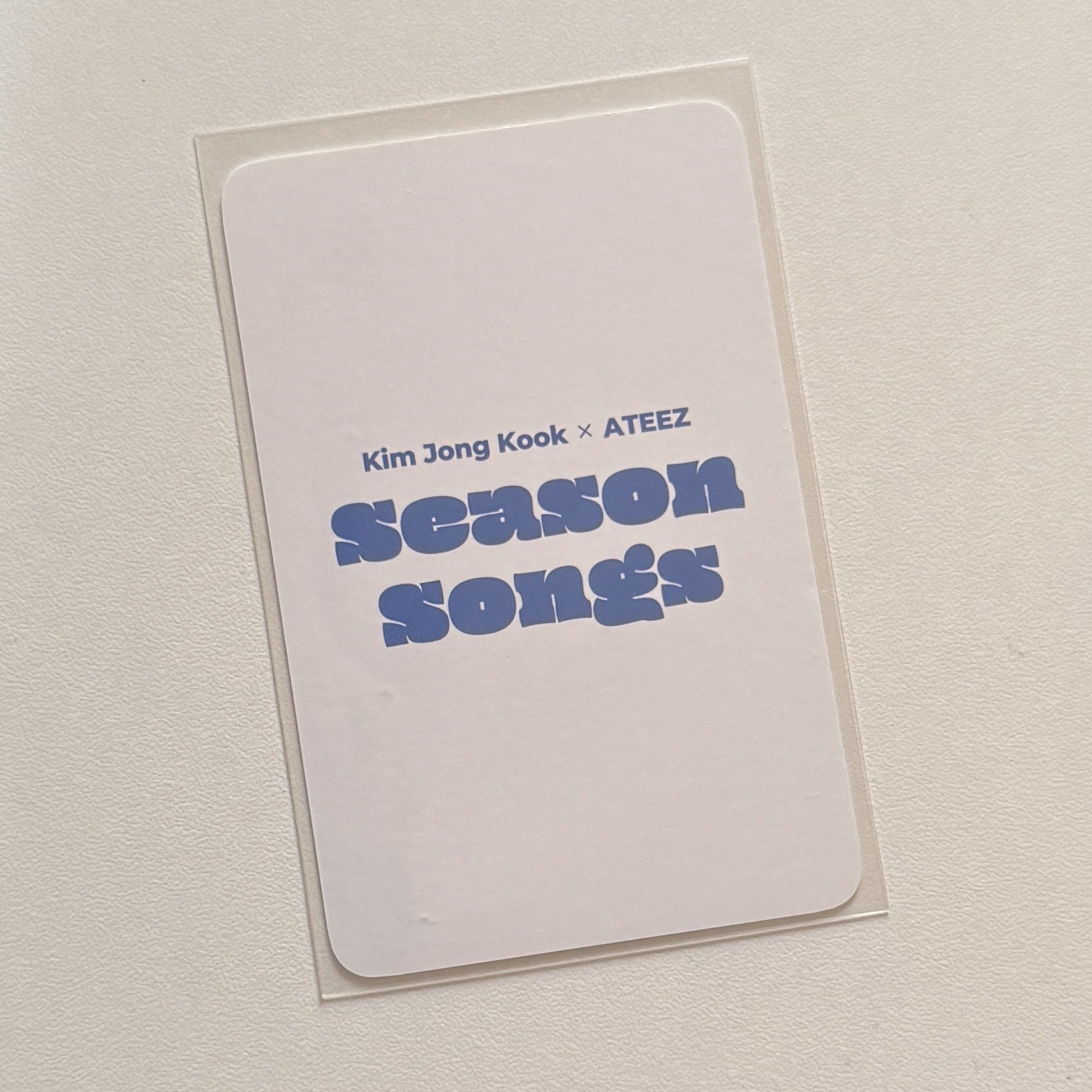 Season song hello82 特典卡 弘中