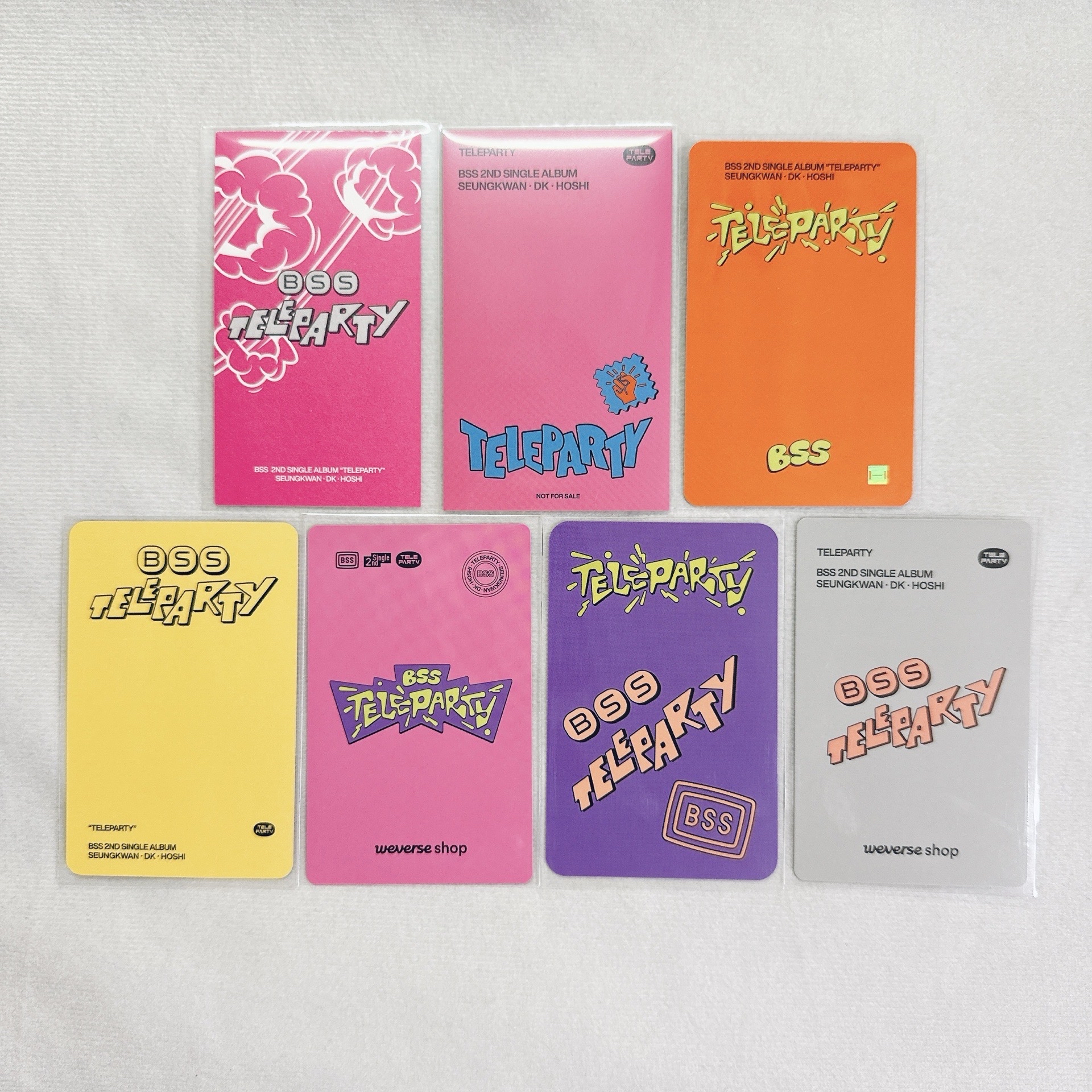 🍊BSS<TELEPARTY> 環球/MK/WVS/GS25 特典 ID卡 專卡(夫勝寛)