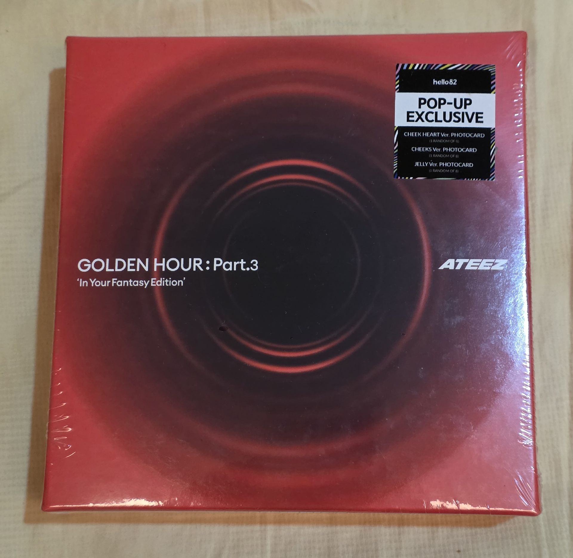 GOLDEN HOUR PART.3 IN YOUR FANTASY PB專 POP-UP EXCLUSIVE 未拆現貨