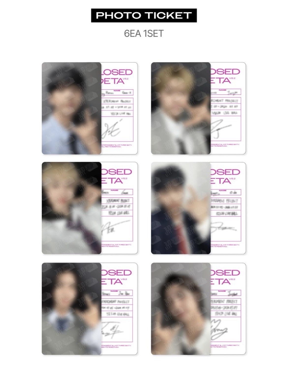 Xdinary Heroes CLOSED bETA v6.2 筆記本內頁組