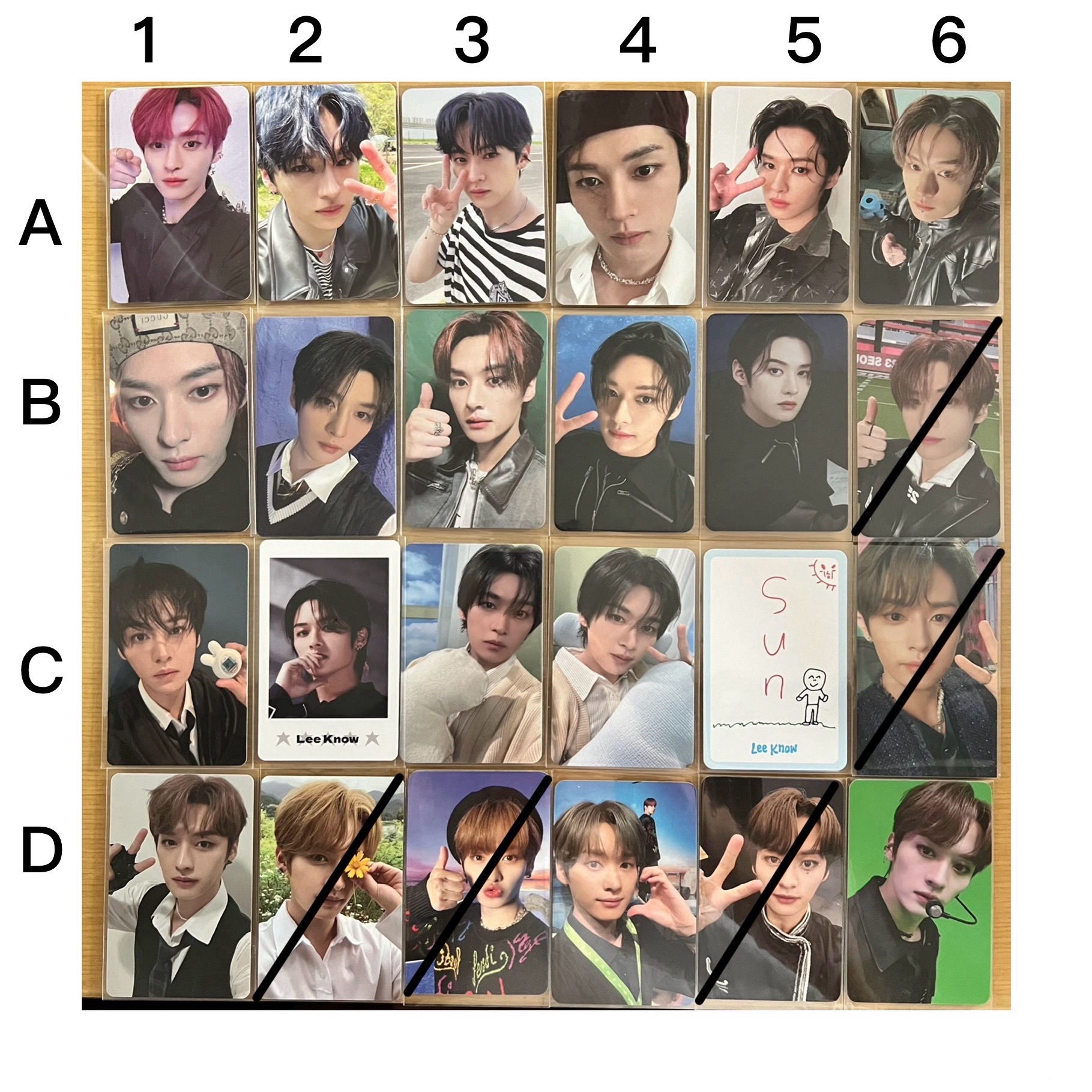 Stray Kids Lee Know 李旻浩小卡3/3