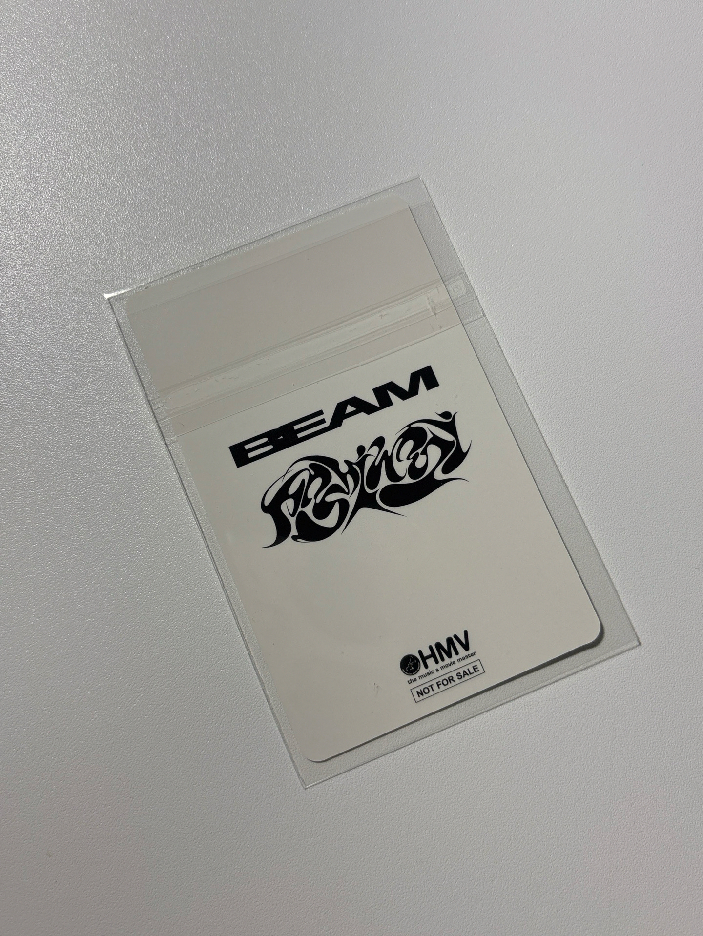 勳 HxW BEAM HMV特典卡 未拆