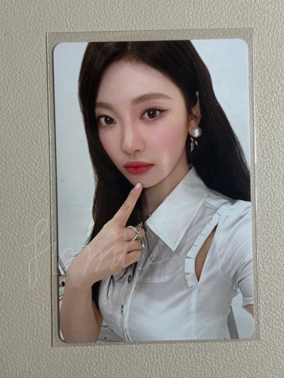 Aespa 2025年曆小卡 寧寧