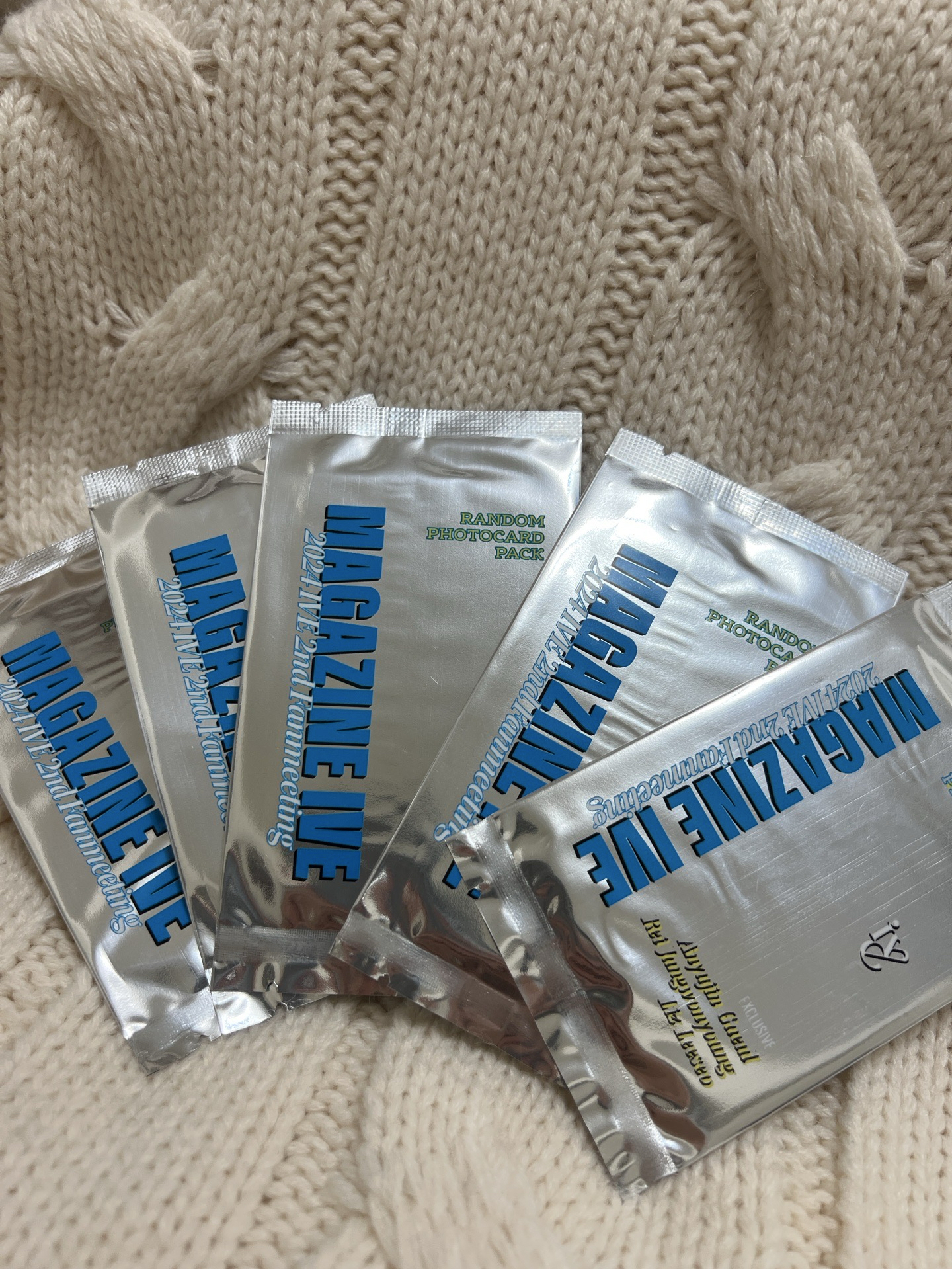 IVE MAGAZINE未拆卡包