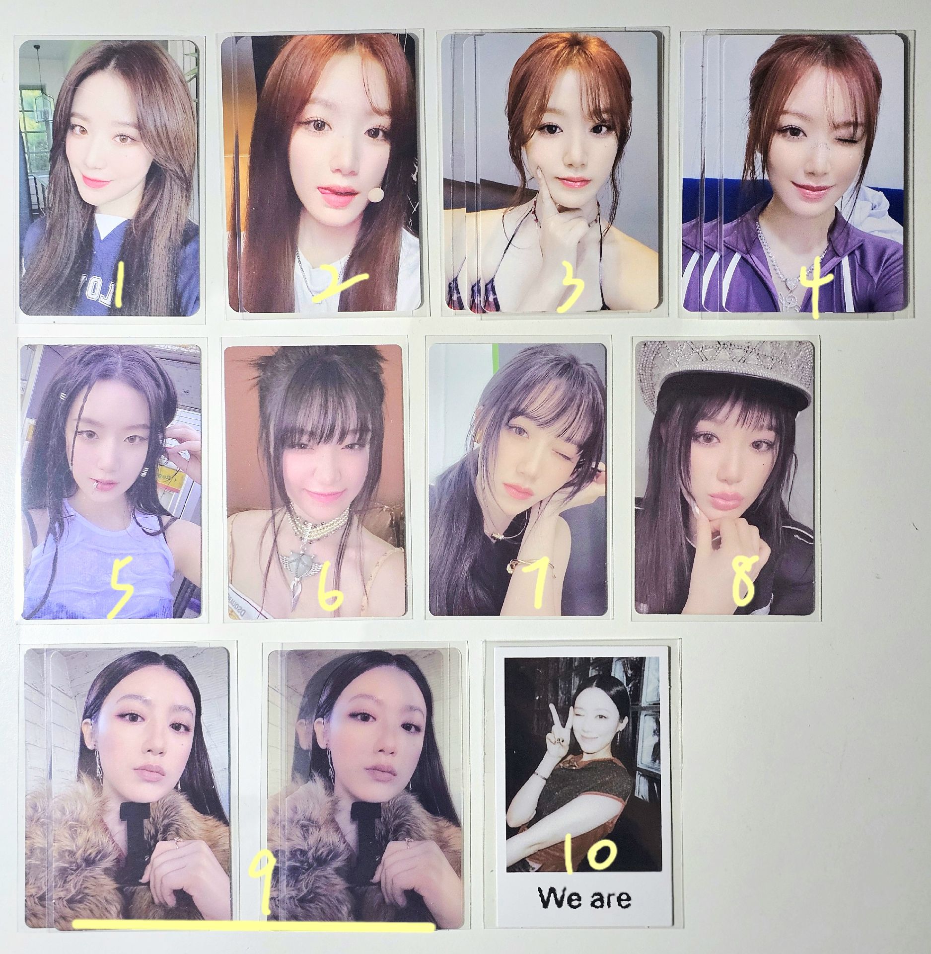 【 舒華Shuhua🐺 】刷 I SWAY 特典 專卡 年曆卡ms10
