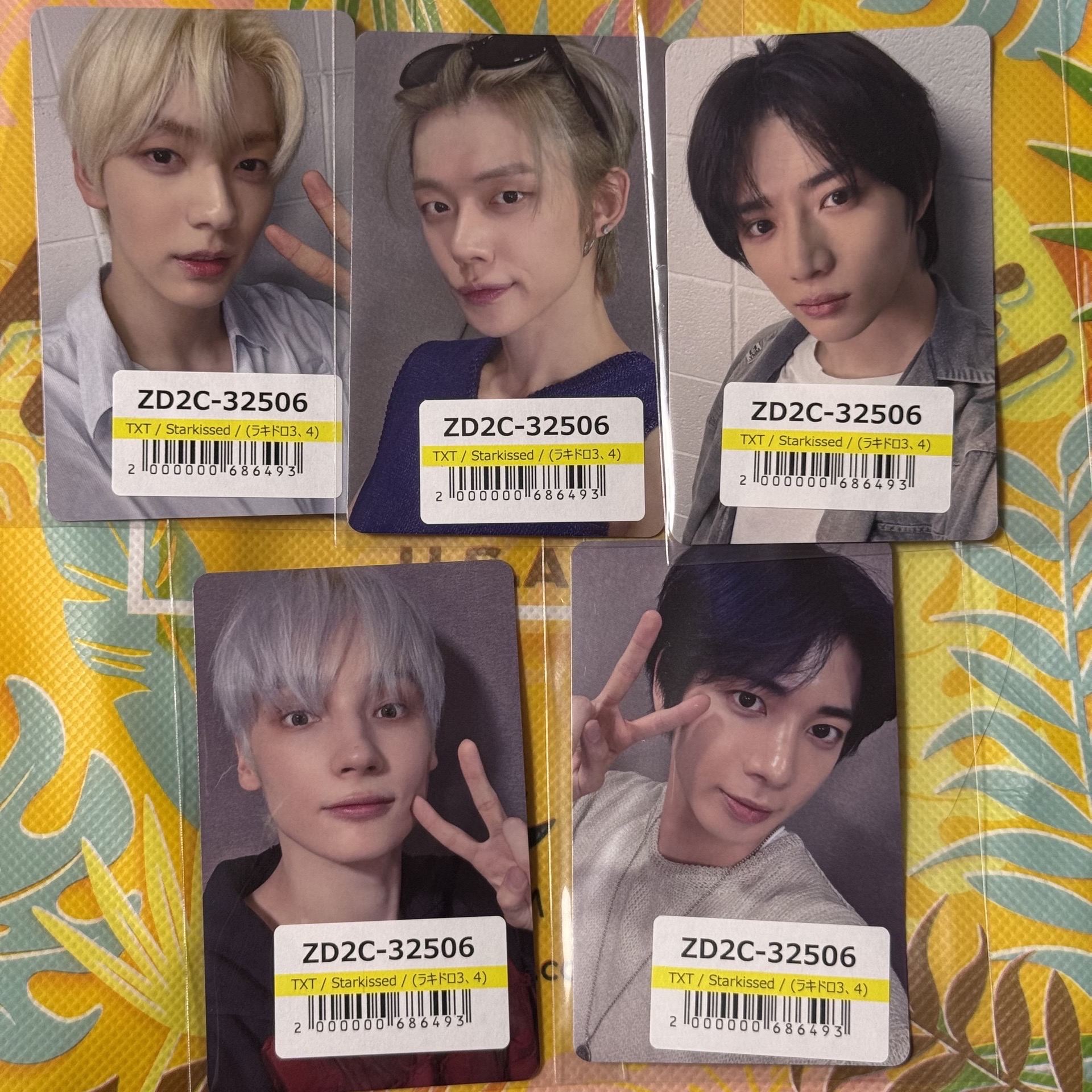 TXT日專Starkissed 環球幸運卡