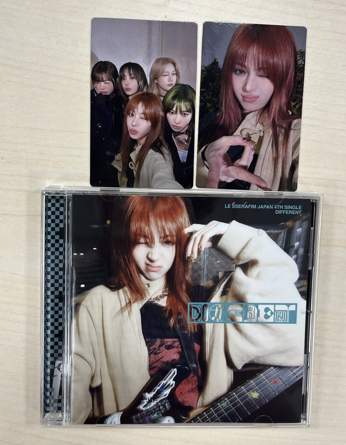 DIFFERENT 允真單封 已拆全專