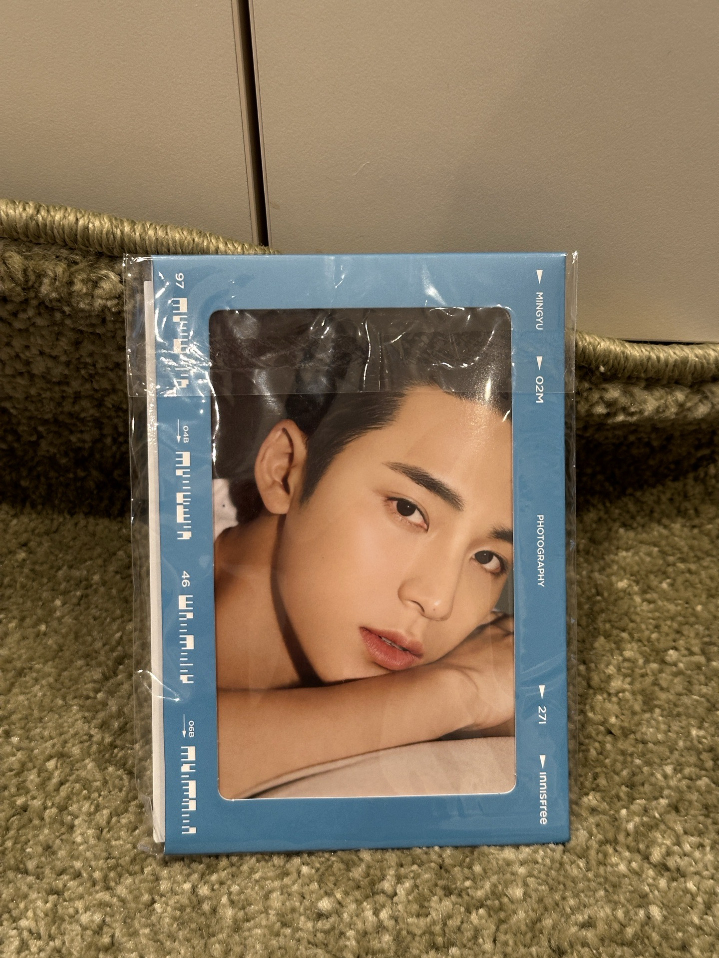 🩷金珉奎innisfree相片卡明信片（送圖二）