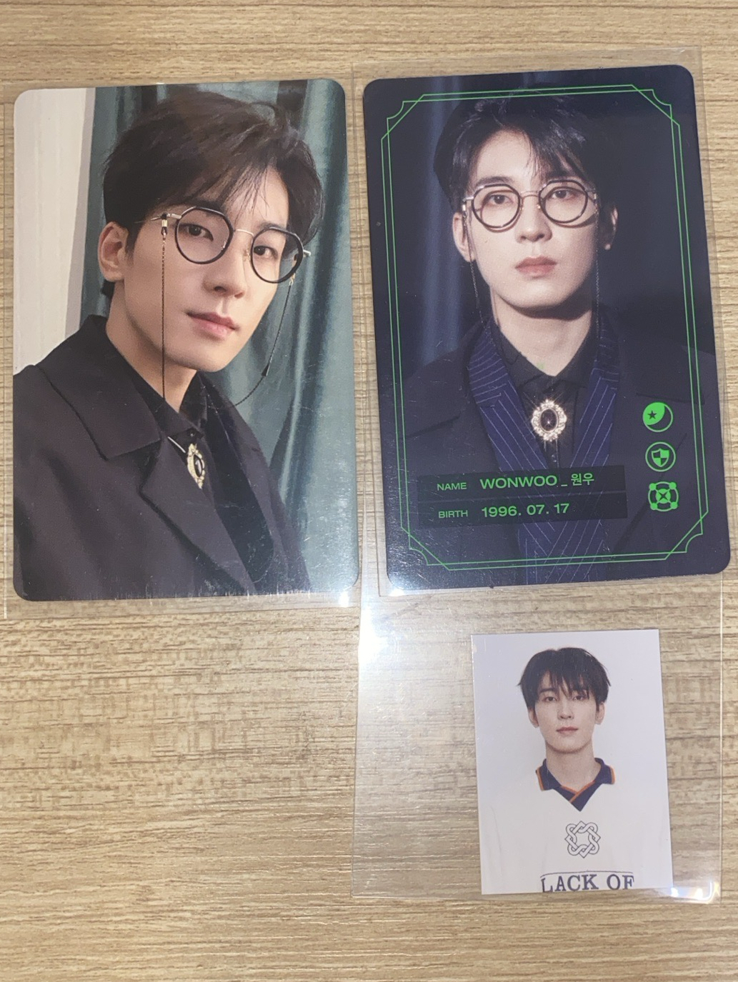 seventeen wonwoo 7期會員禮set 全圓佑