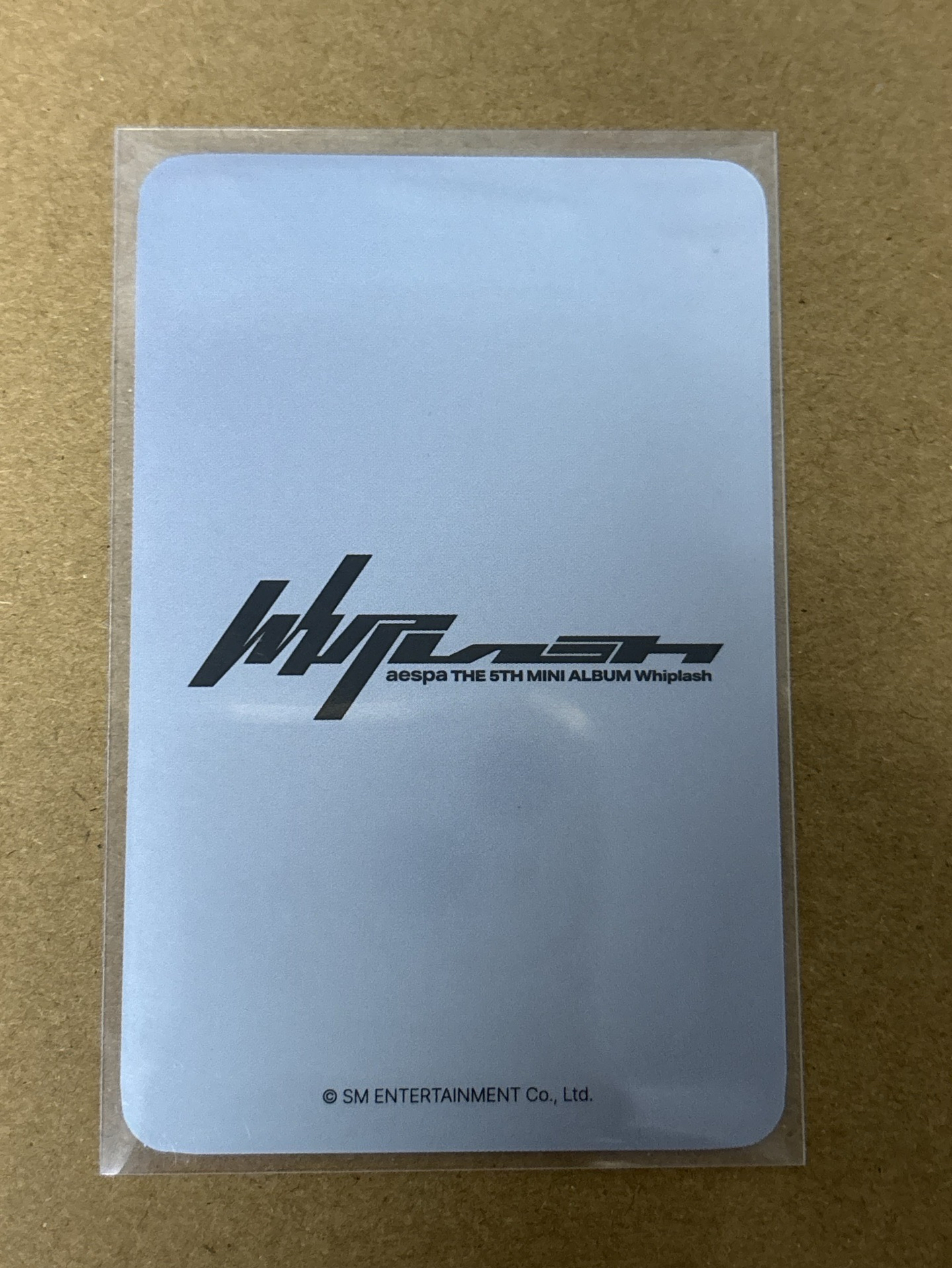 aespa Karina 柚子 Whiplash el 幸運卡 幸運柚