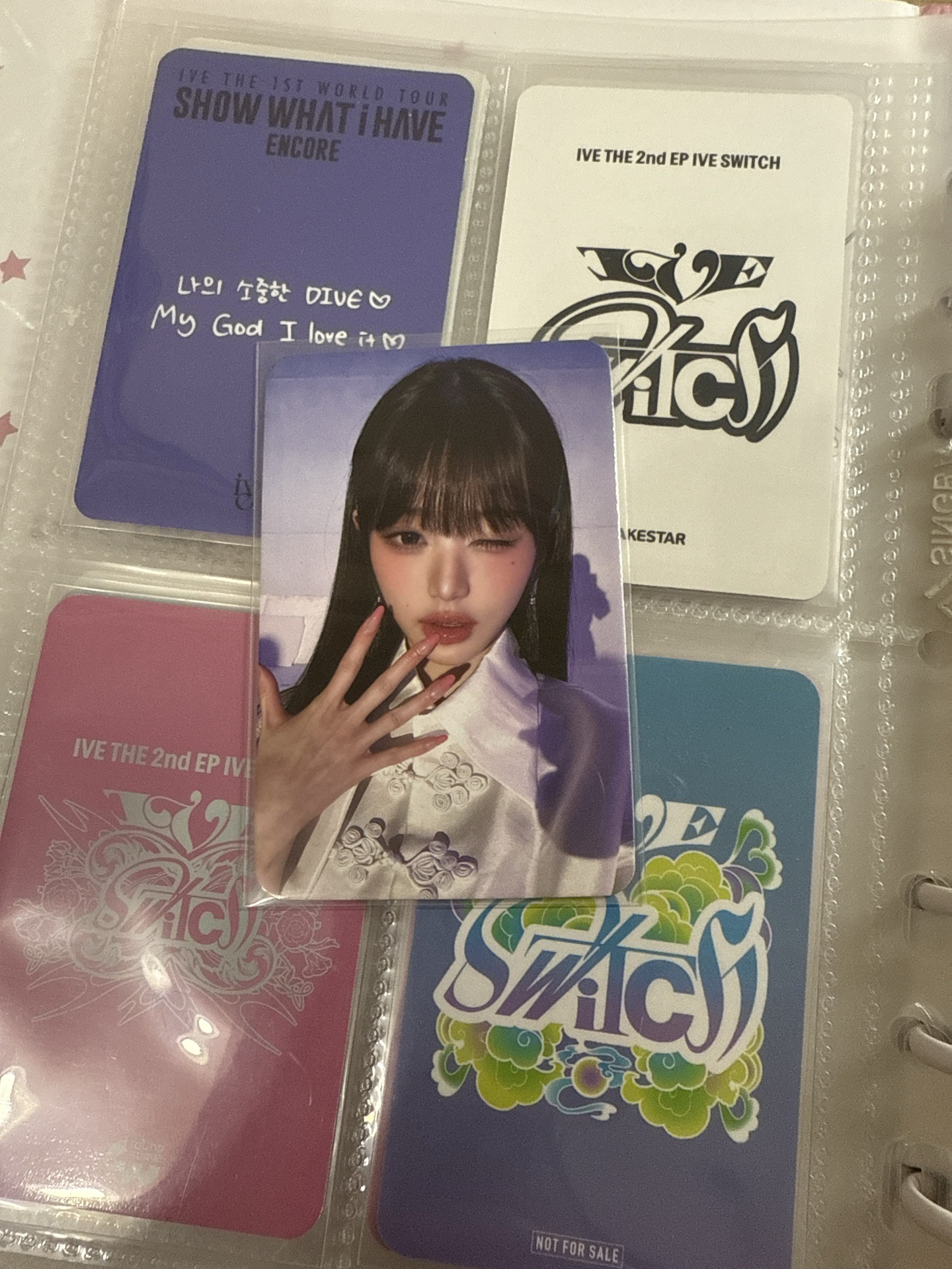 IVE SWITCH am 2.0 簽售卡 