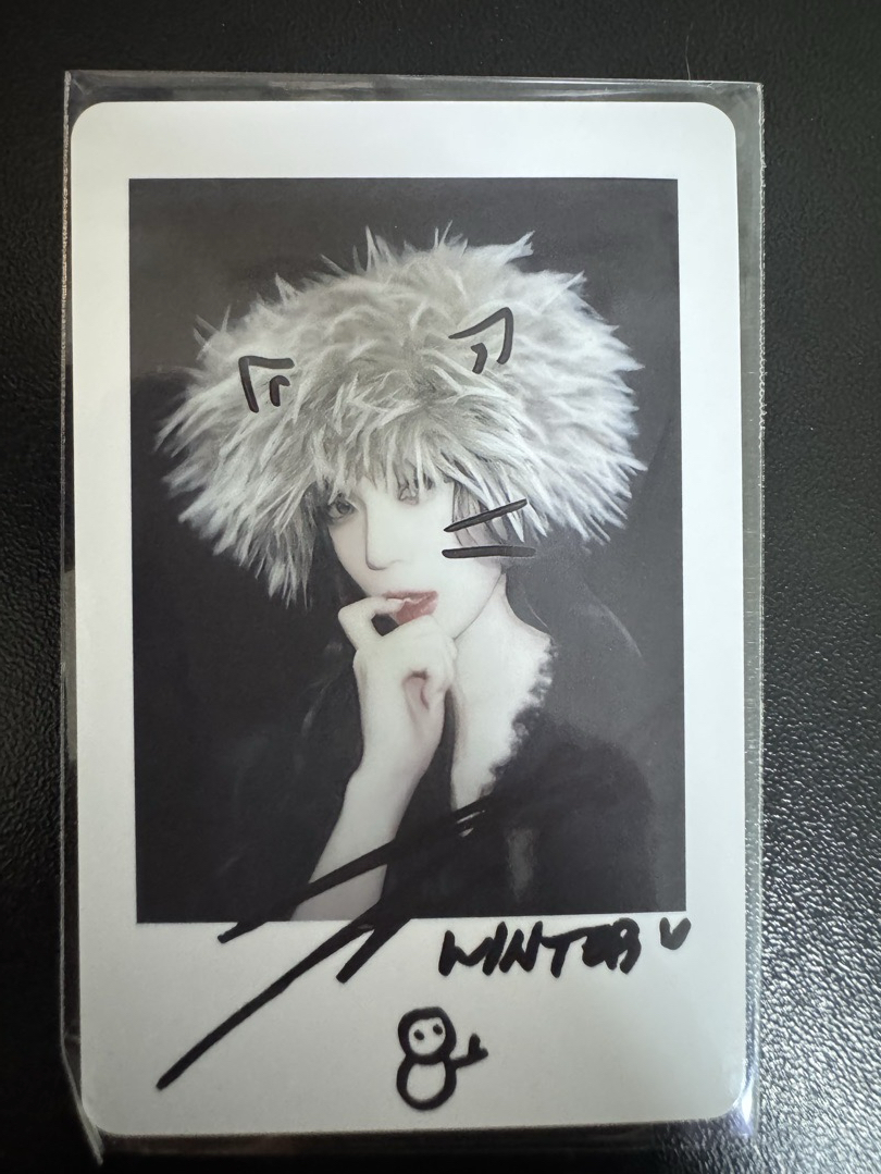 aespa Winter 雜誌拍立得 3