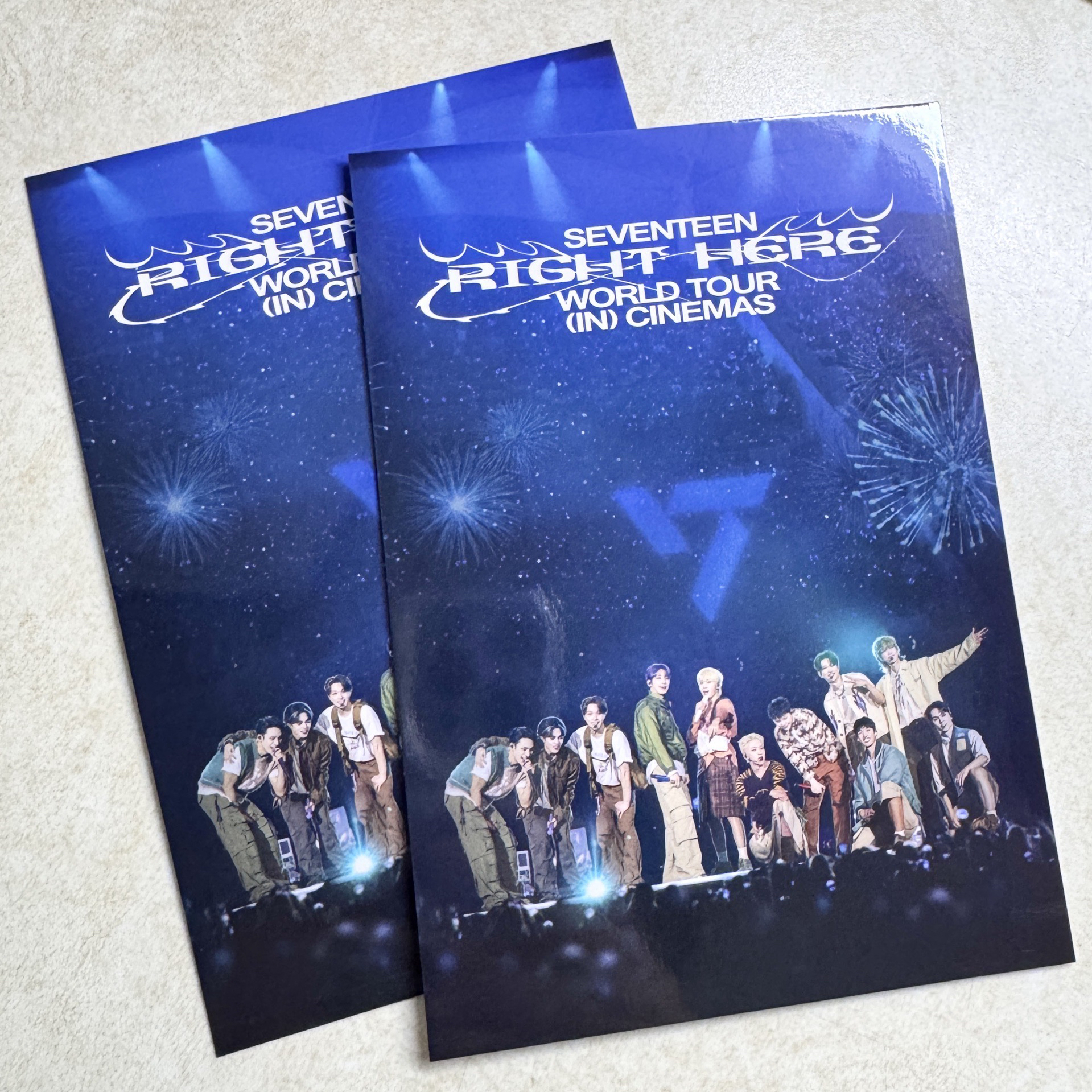 SEVENTEEN [RIGHT HERE] 電影特典明信片