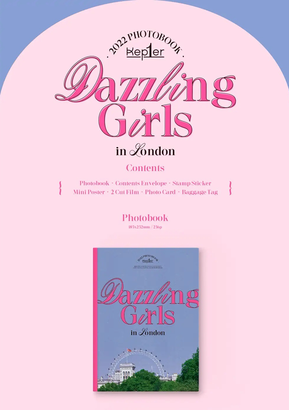 Dazzling Girls in London｜Kep1er 2022 PHOTOBOOK