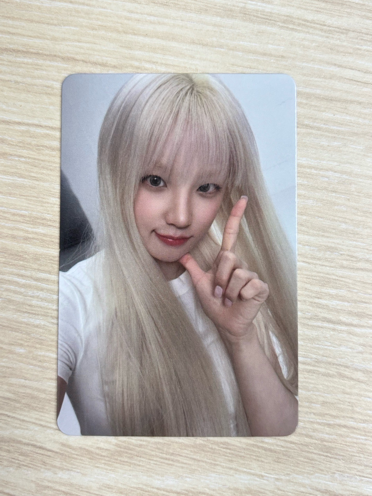 i-dle 現貨 KFC代言卡 雨琦