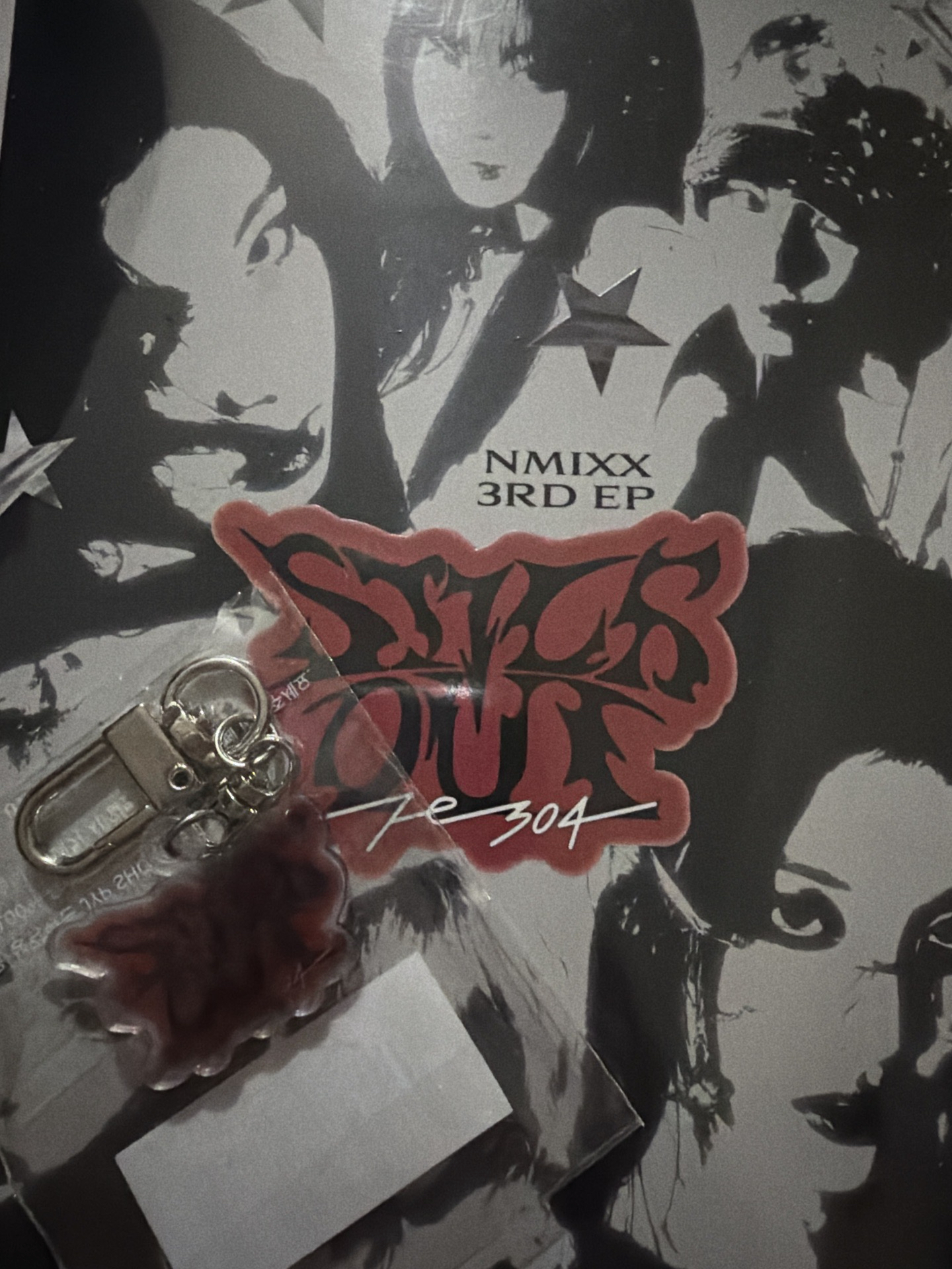 nmixx 未拆專+吊飾特典