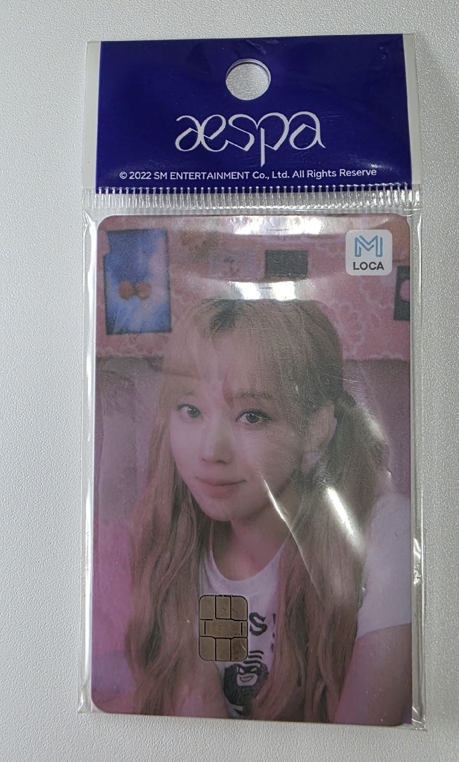 aespa winter LOCAMOBILITY CARD 交通卡