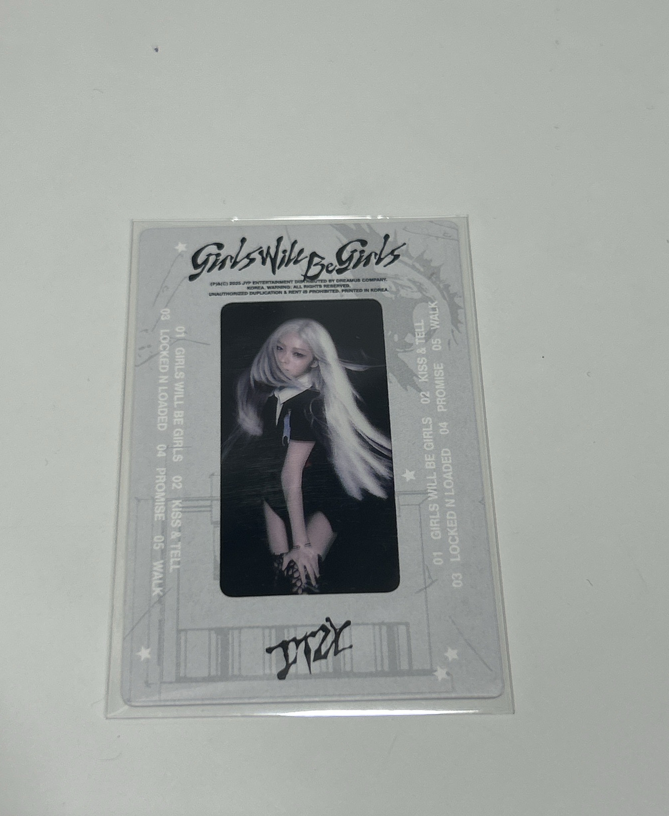 GWBG 專輯卡 卡帶版 預購禮 膠片